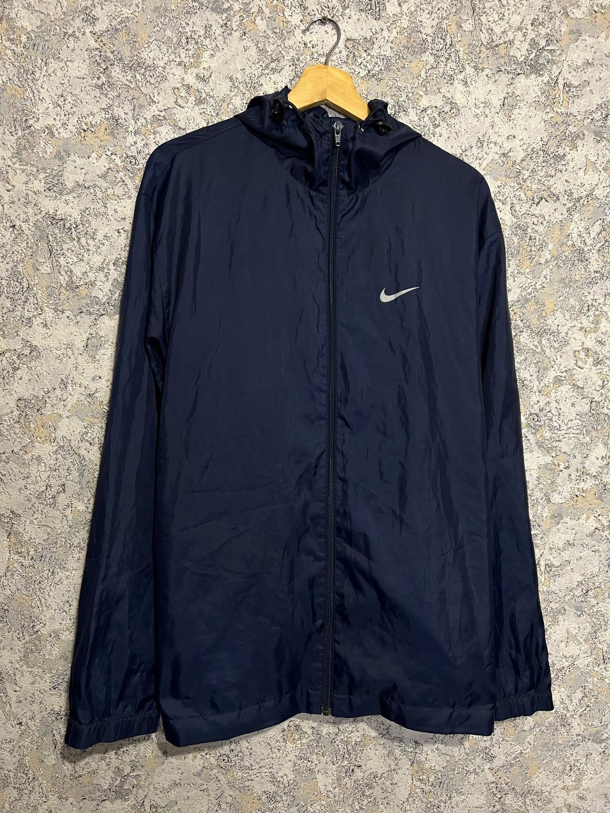 Nike × Vintage Vintage 90s Nike Jacket Big Swoosh Size US M / EU 48-50 / 2 - 2 Thumbnail