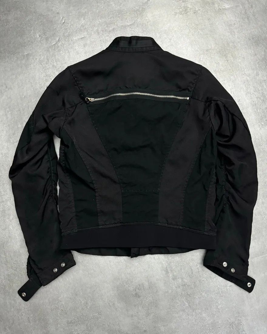Marithe + Francois Girbaud × Vintage Marithe + François Girbaud Ultimate Zippers Black Jacket Size US XS / EU 42 / 0 - 8 Thumbnail