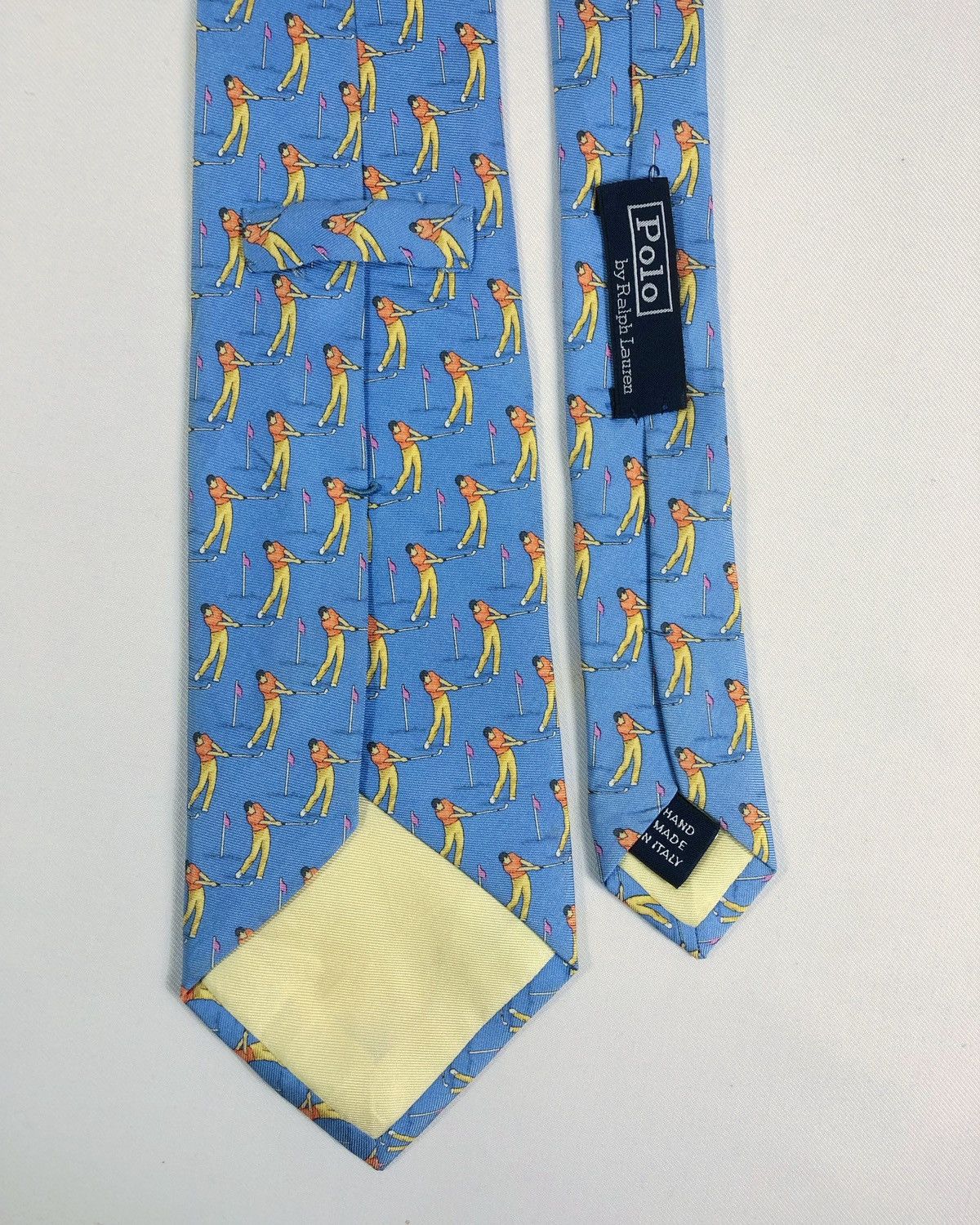 Polo Ralph Lauren Rare Vintage Polo Ralph Lauren Silk Tie Made in Italy Size ONE SIZE - 5 Thumbnail