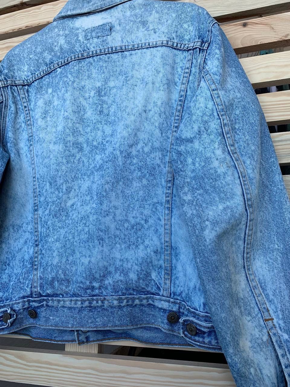 Levi's × Levi's Vintage Clothing Vintage Levi’s Denim Jacket Washed Distressed Size M Size US M / EU 48-50 / 2 - 17 Thumbnail