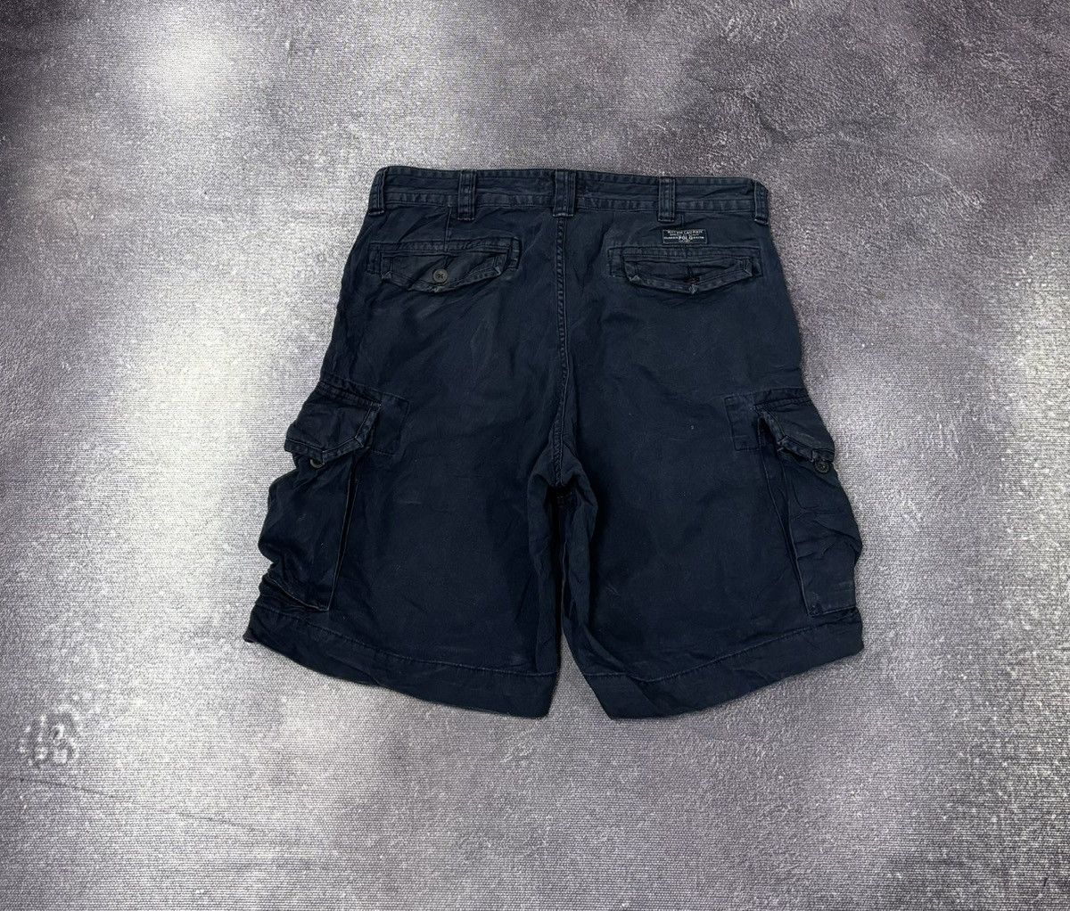 Polo Ralph Lauren Vintage Polo Ralph Lauren Y2K Military Style Cargo Shorts Size US 36 / EU 52 - 2 Thumbnail