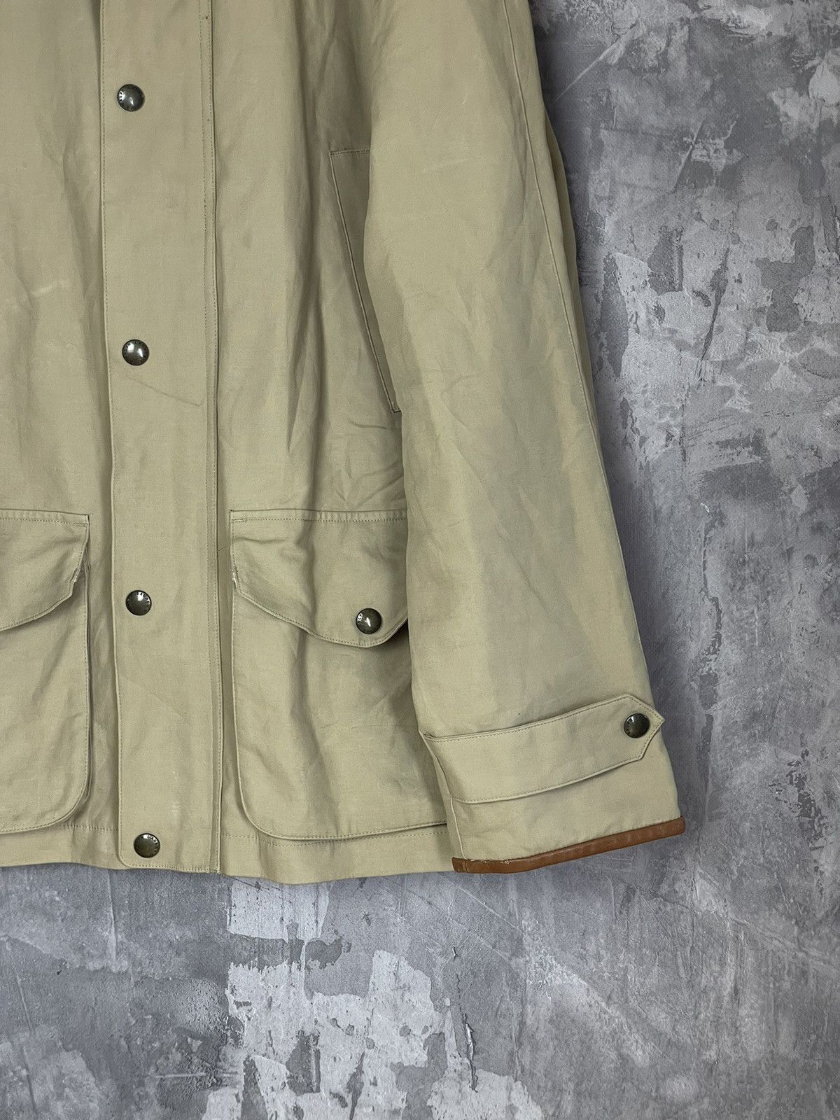 Ralph Lauren Polo Ralph Lauren Classic Luxury Zip Beige Jacket Size US L / EU 52-54 / 3 - 6 Thumbnail