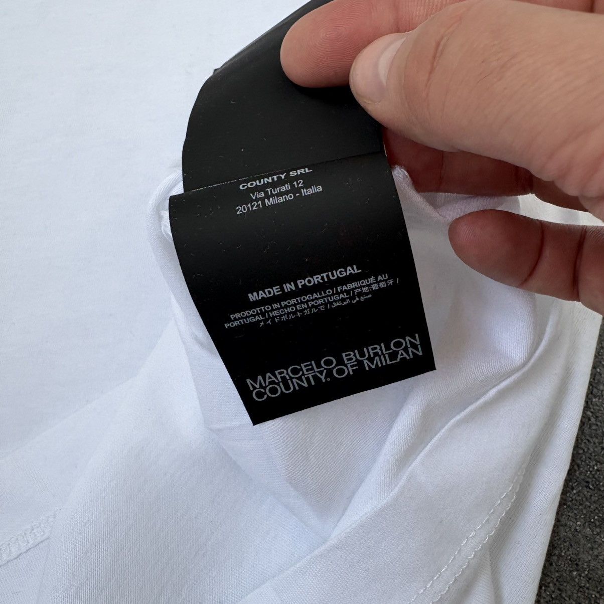 Marcelo Burlon Marcelo Burlon County of Milan Icon Wings basic t-shirt Size US XL / EU 56 / 4 - 11 Thumbnail