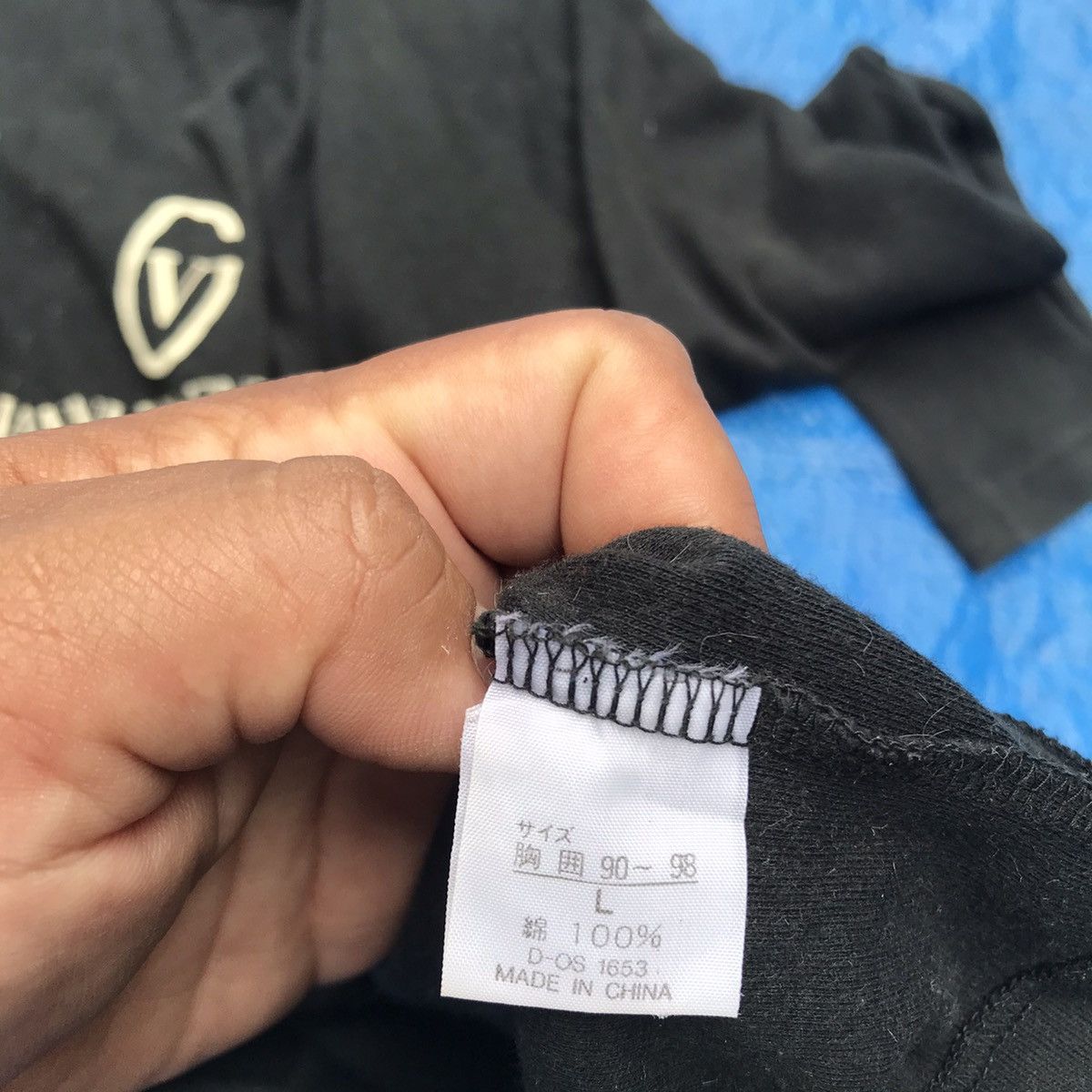 Valentino × Vintage Vintage 90s Gianni Valentino Spellout Long Sleeve Size US S / EU 44-46 / 1 - 7 Thumbnail