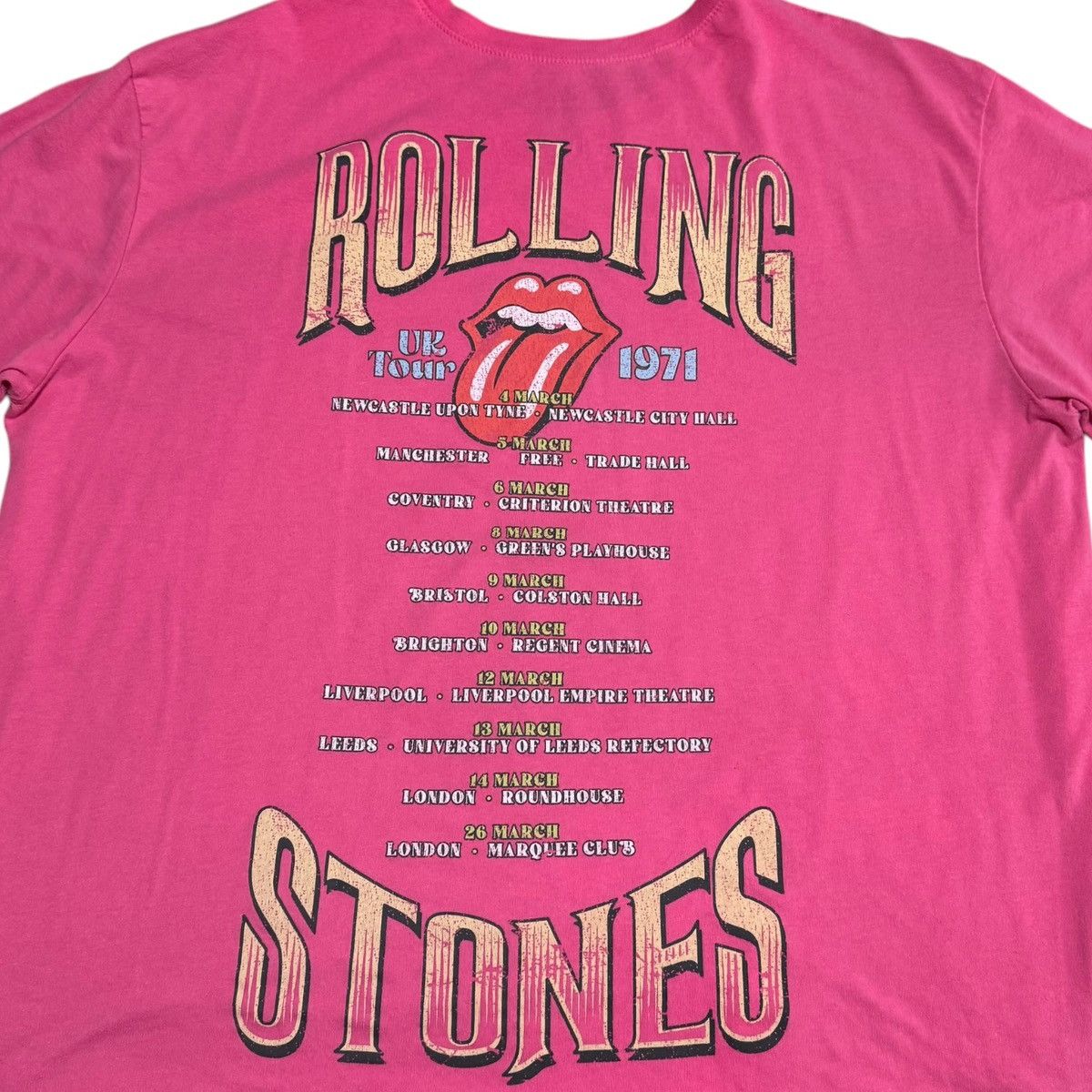 Band Tees × The Rolling Stones The Rolling Stone 2023 Tour Band Music Shirt Women’s 2XL Size XXL / US 16-18 / IT 52-54 - 4 Thumbnail