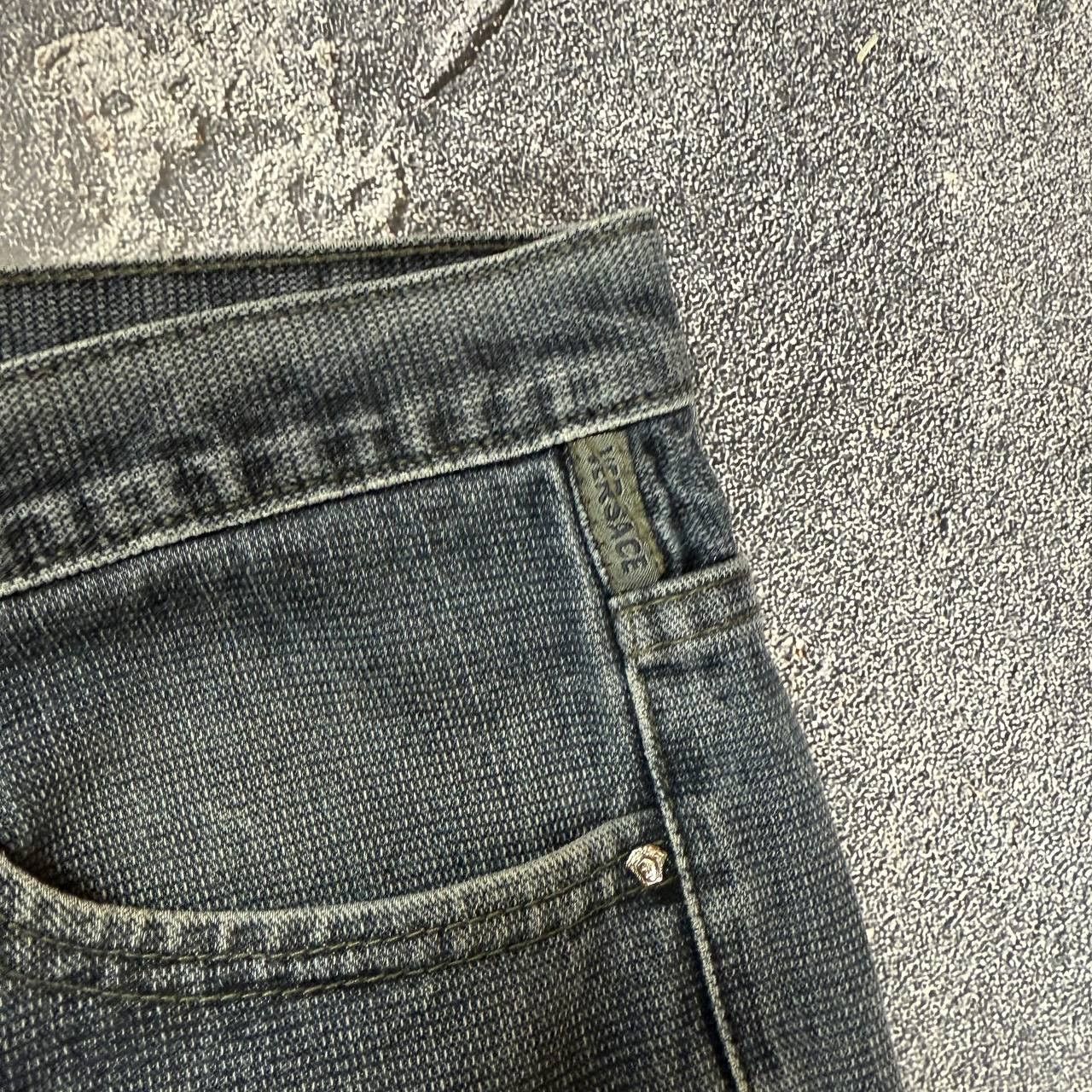 Versace Jeans Couture Vintage Versace Couture Grey Denim Jeans Size US 32 / EU 48 - 10 Thumbnail