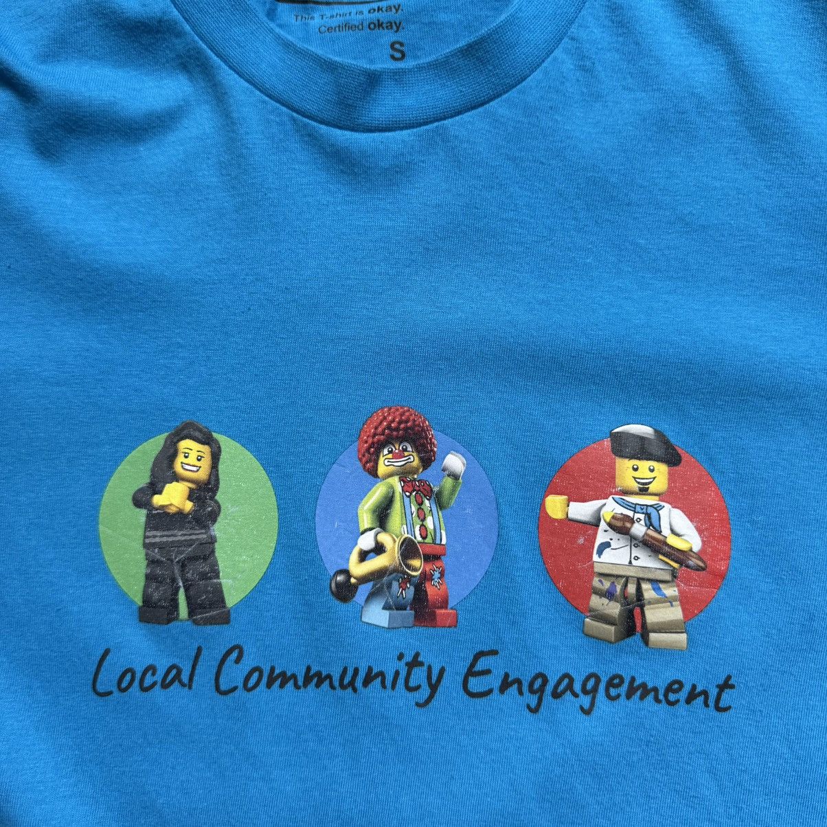 LEGO Neutr@l x LEGO Local Comunity Engagement Tee Size US S / EU 44-46 / 1 - 5 Thumbnail