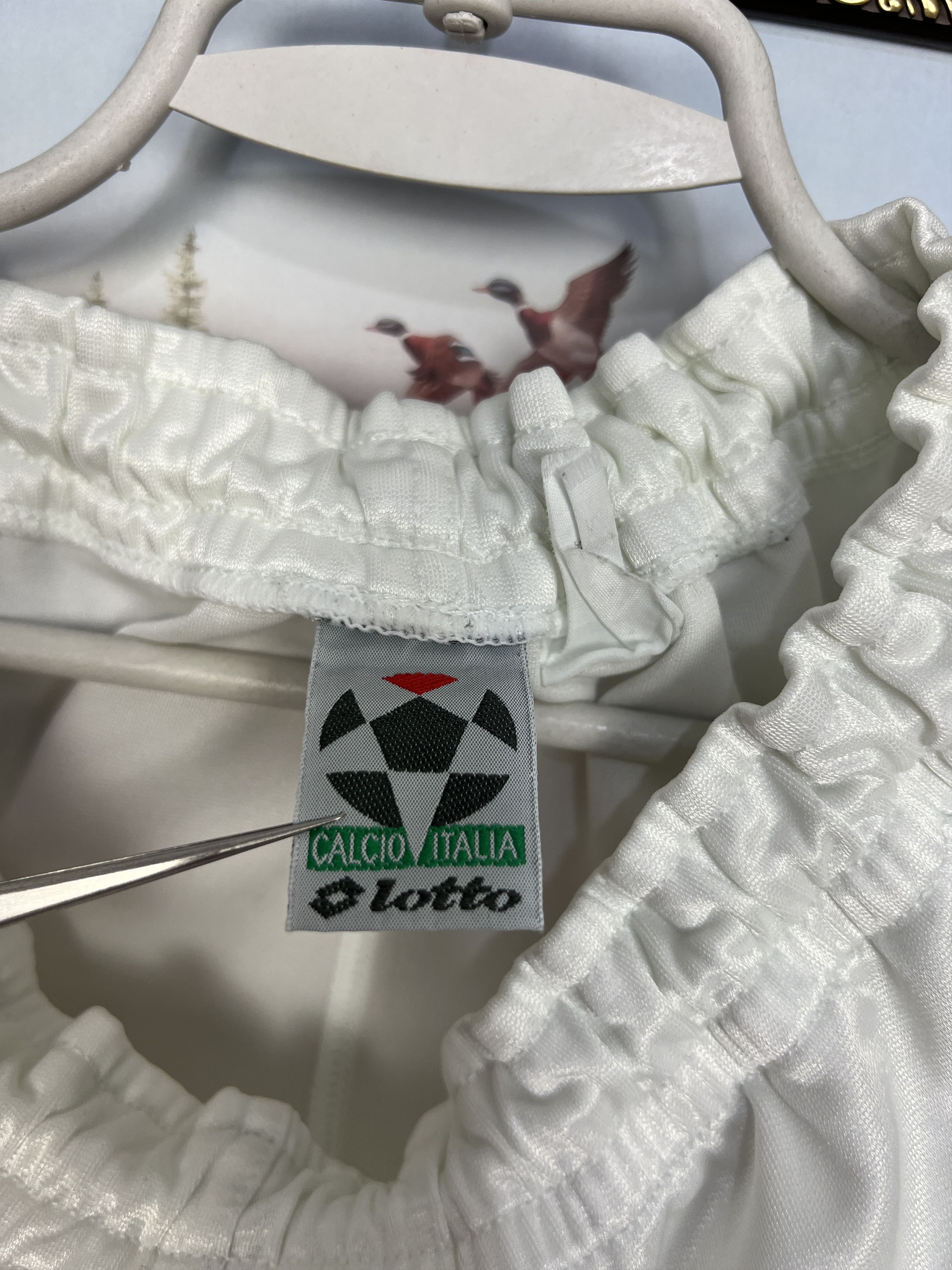 Lotto Sport Vintage 90's Lotto Napoli Football Shorts Soccer Mens XL Size US 36 / EU 52 - 8 Thumbnail