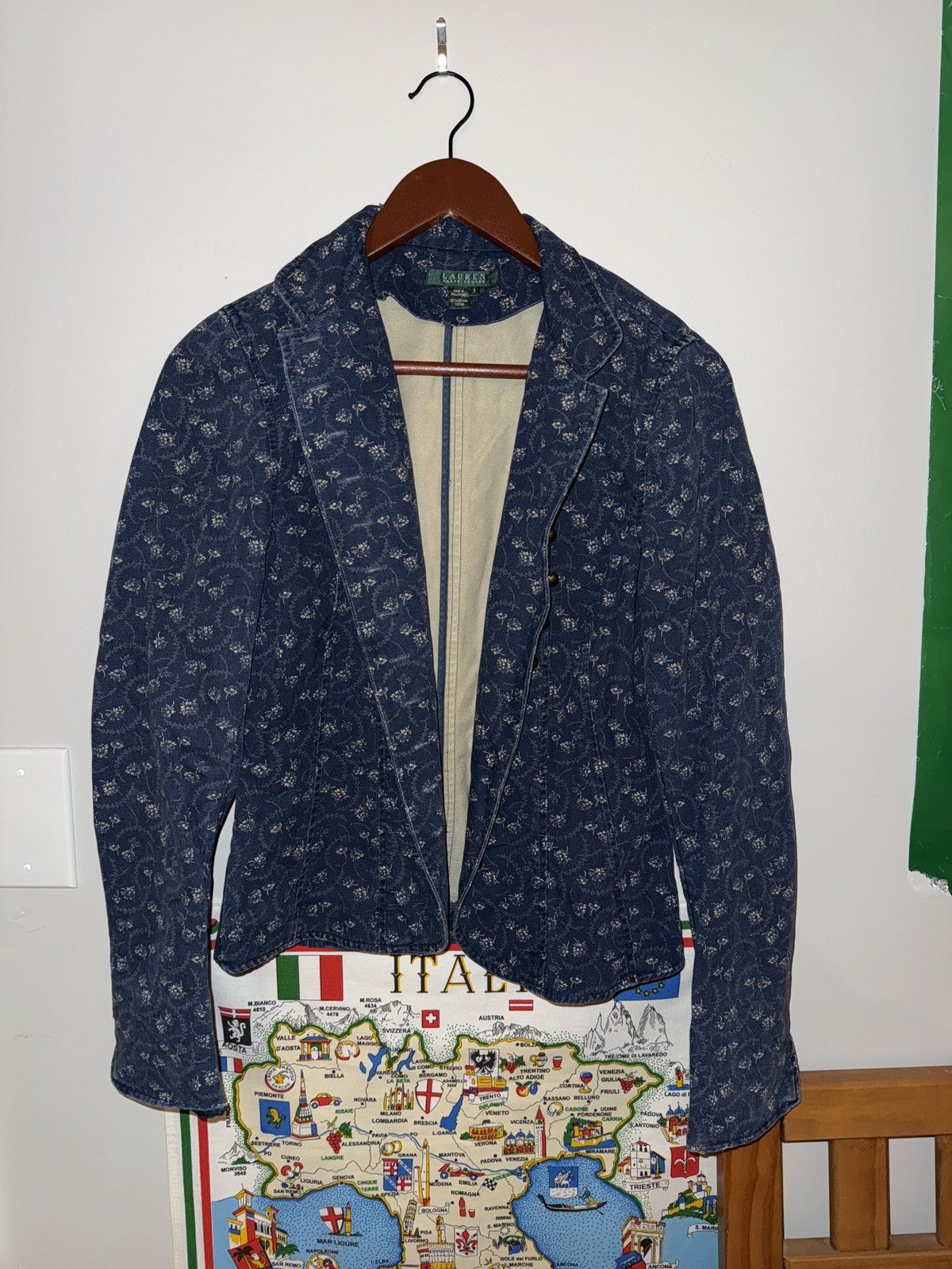 Ralph Lauren Ralph Lauren Floral Blazer Jacket Size S / US 4 / IT 40 - 3 Thumbnail