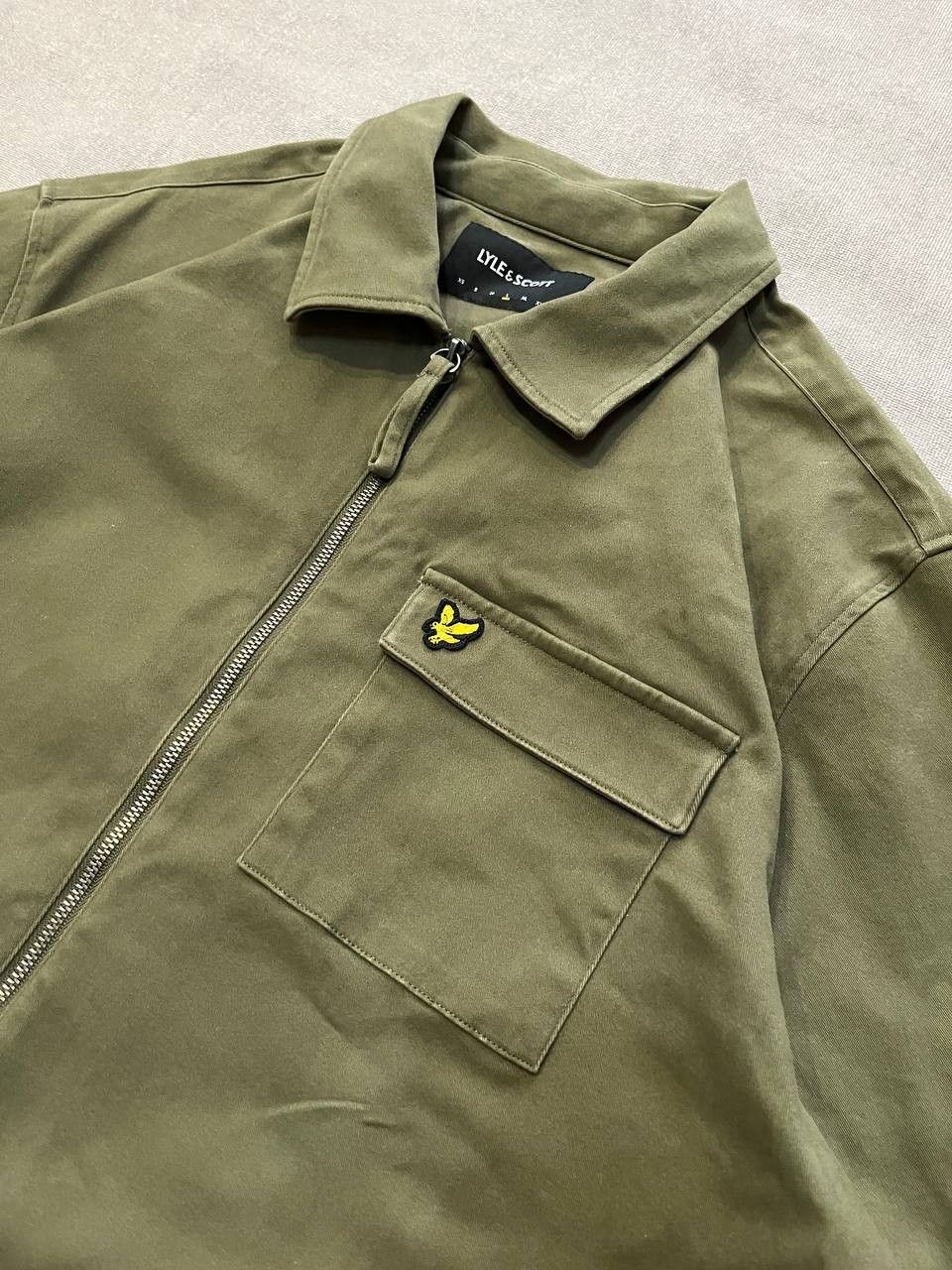 Lyle & Scott Lyle & Scott Overshirt Men's Jacket Camo Green Canvas Size US L / EU 52-54 / 3 - 4 Thumbnail