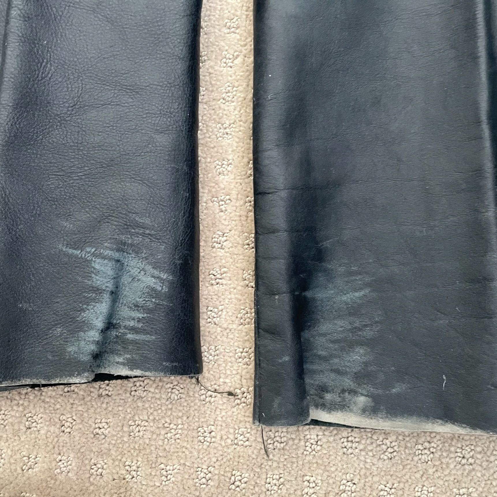 Vintage VINTAGE Frontier Leathers Biker Pants Men 38x33 Black Straight Size US 38 / EU 54 - 6 Thumbnail