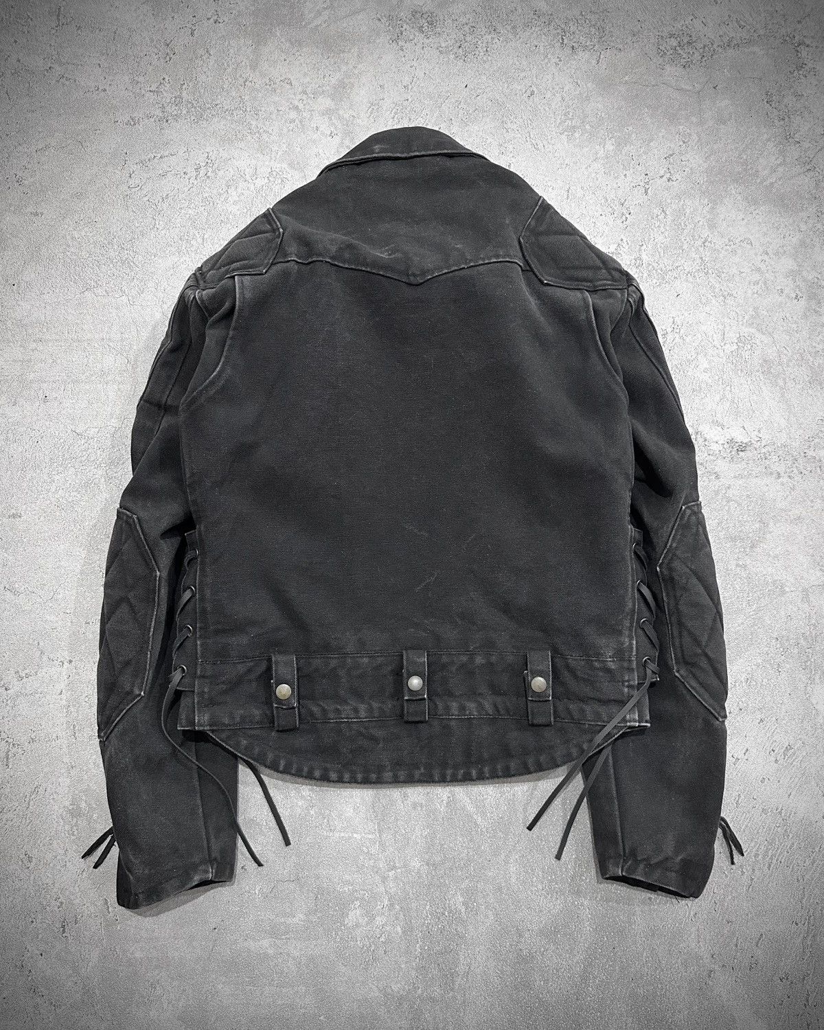 Kadoya Kadoya Diamond Cut Bikers Canvas Jacket Size US M / EU 48-50 / 2 - 6 Thumbnail