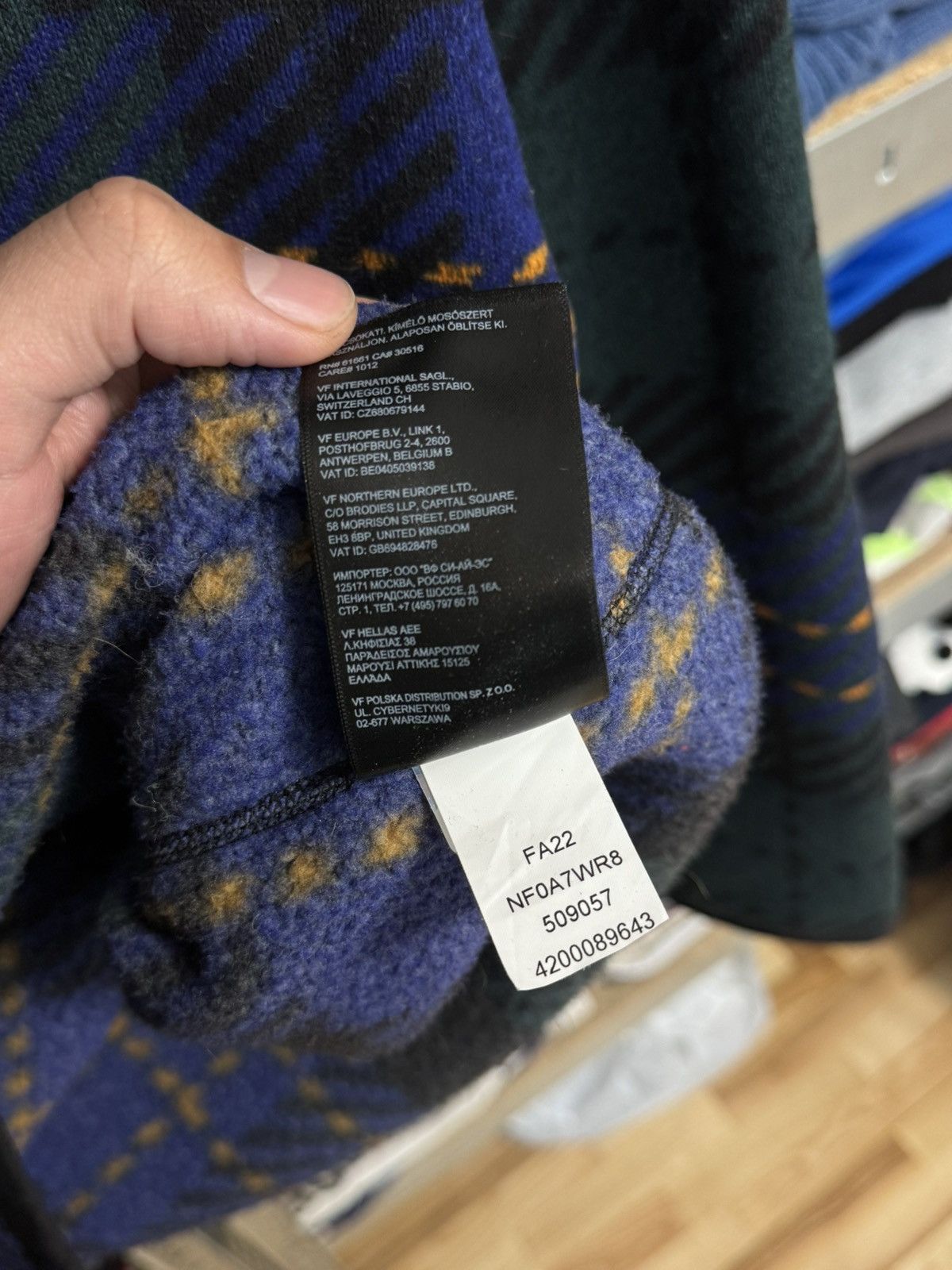 The North Face The North Face Gordon Lyons Plaid 1/4 Zip Jacket Fleece XL Size US XL / EU 56 / 4 - 5 Thumbnail