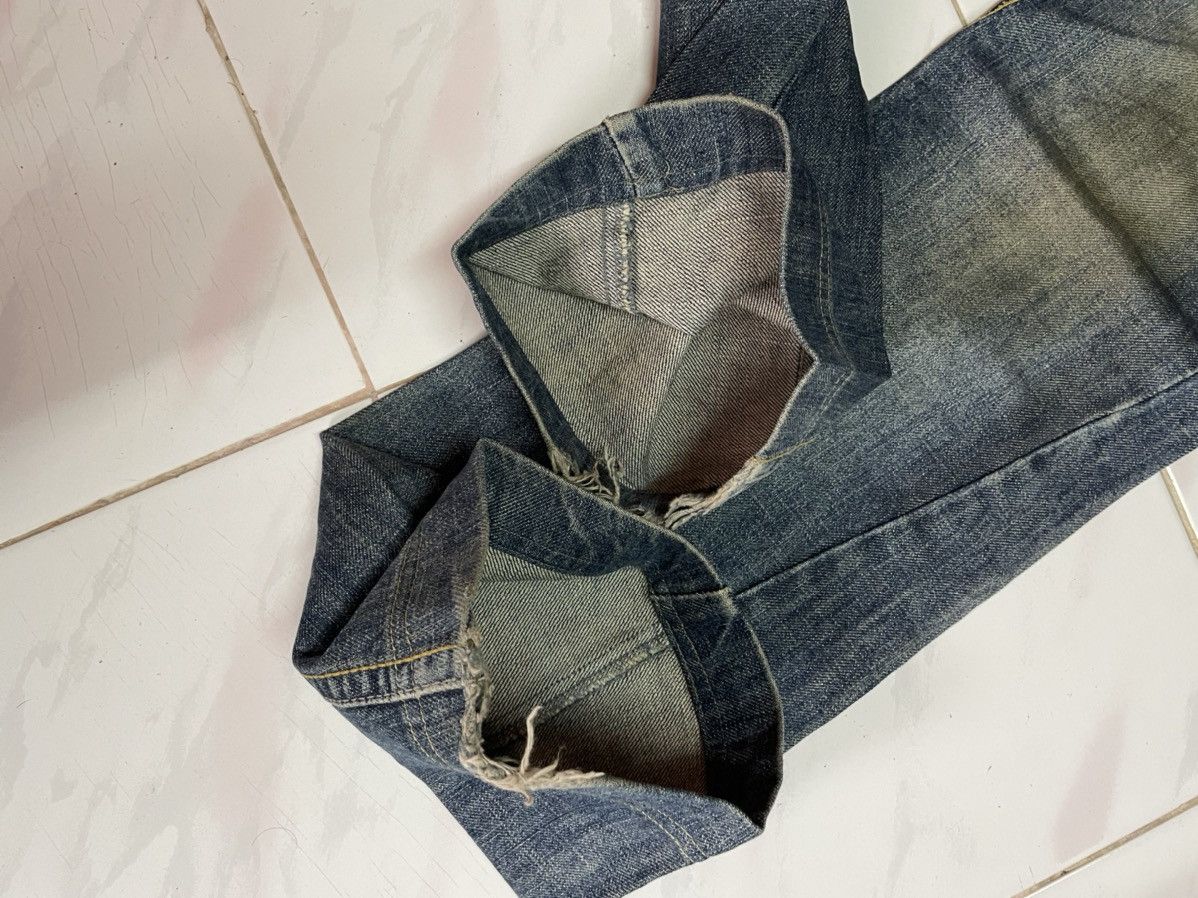 Japanese Brand Come Ca Du Mode Dirty Flare Jeans Size US 32 / EU 48 - 5 Thumbnail