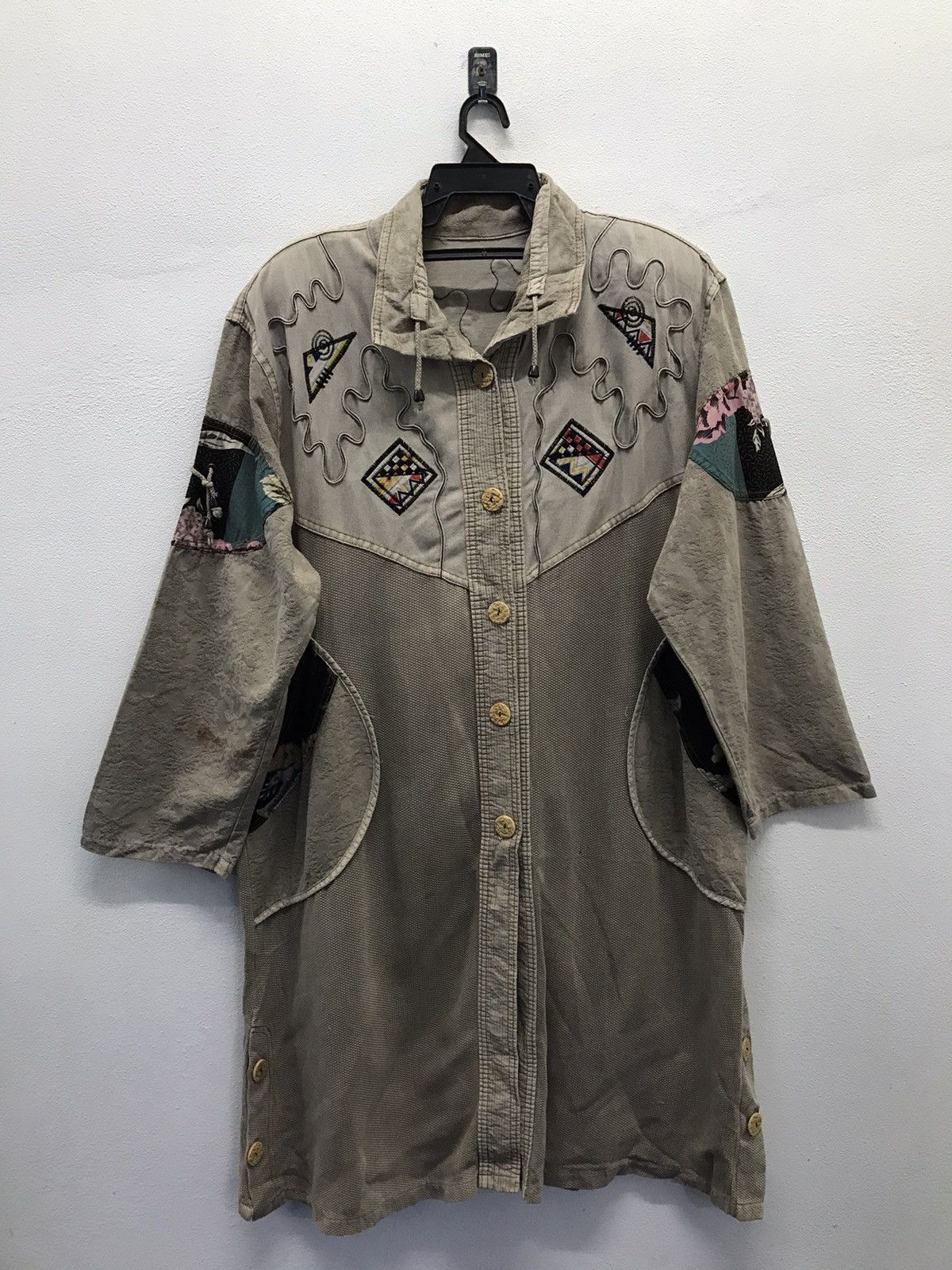Japanese Brand × Vintage Vintage Japanese Brand Long Jacket Size US XL / EU 56 / 4 - 1 Thumbnail