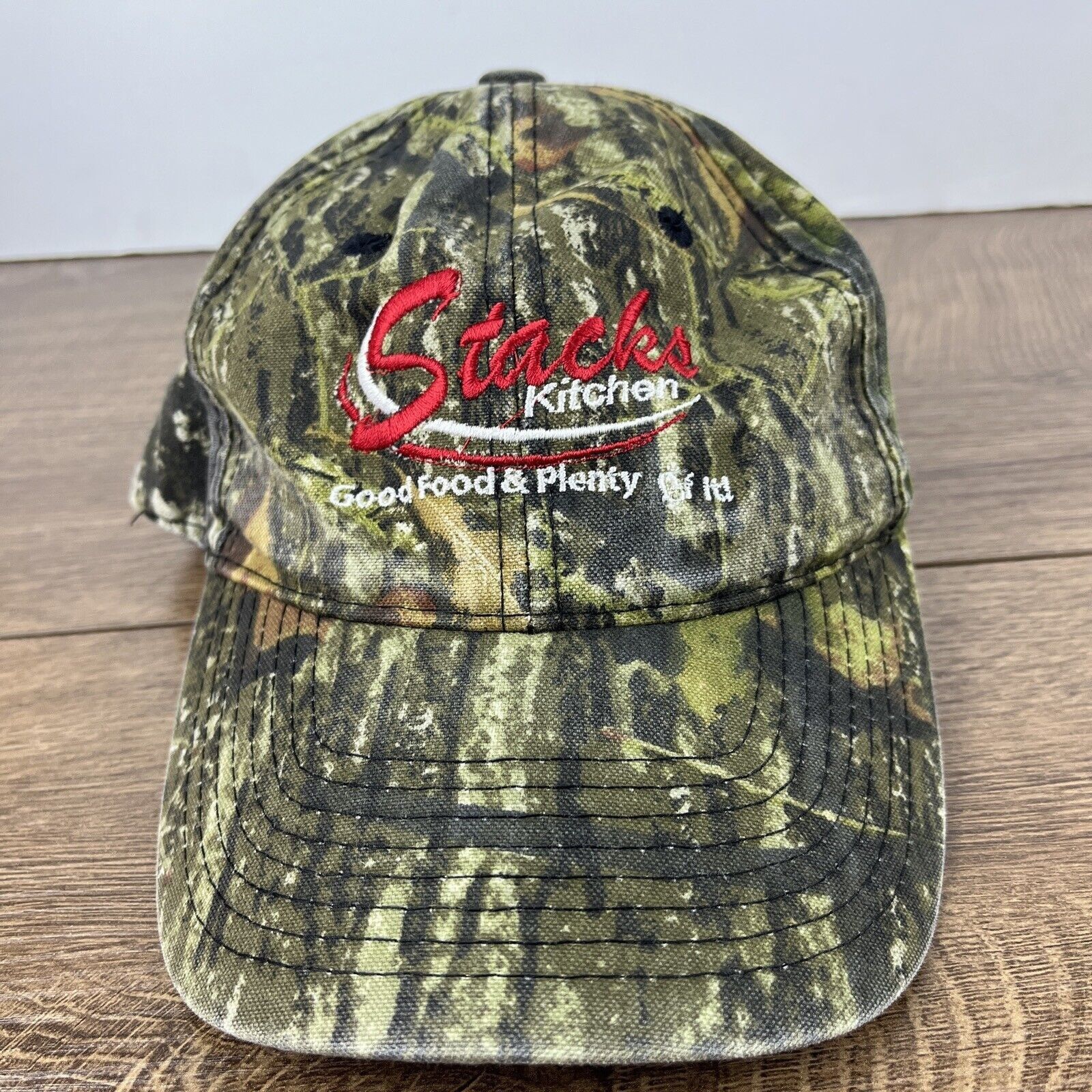 Other Stacks Kitchen Camo Hat Stacks Green Hat Adjustable Adult Si Size ONE SIZE - 3 Thumbnail