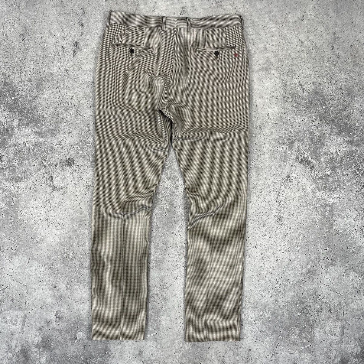 Fendi Fendi SS19 Beige Checked Trousers Size US 36 / EU 52 - 3 Thumbnail