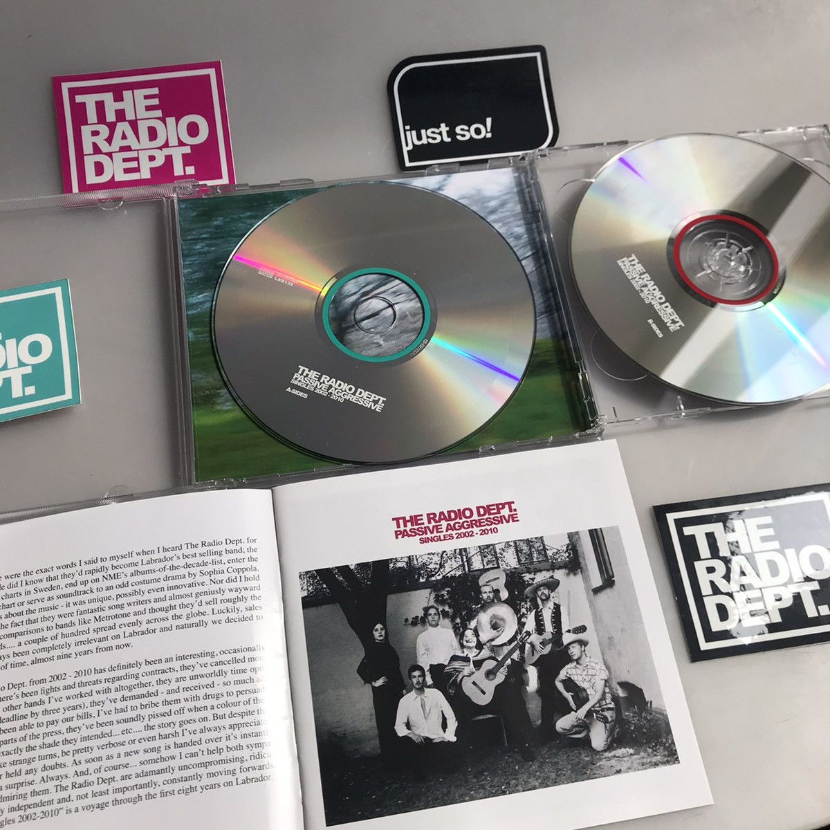 Hysteric Glamour The Radio Dept. - Passive Aggressive Singles 2002-2010 2disc Size ONE SIZE - 20 Thumbnail