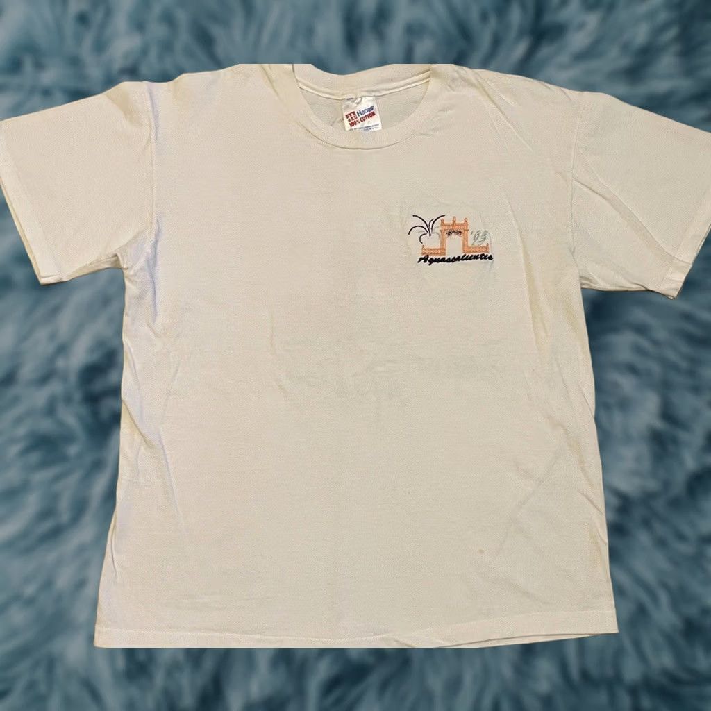 Vintage VINTAGE Aguascalientes Mexico Faded Shirt XS S Beach Fireworks 80s 90s Graphic Tee Mens White Size US XS / EU 42 / 0 - 1 Thumbnail