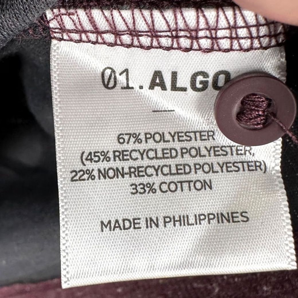 Vintage Algo Performance Henley Sweater Mens Large Tall Maroon Knit Pullover Cotton Polyester Tight-Knit Men Outdoor Walking 90s? Size US L / EU 52-54 / 3 - 6 Thumbnail