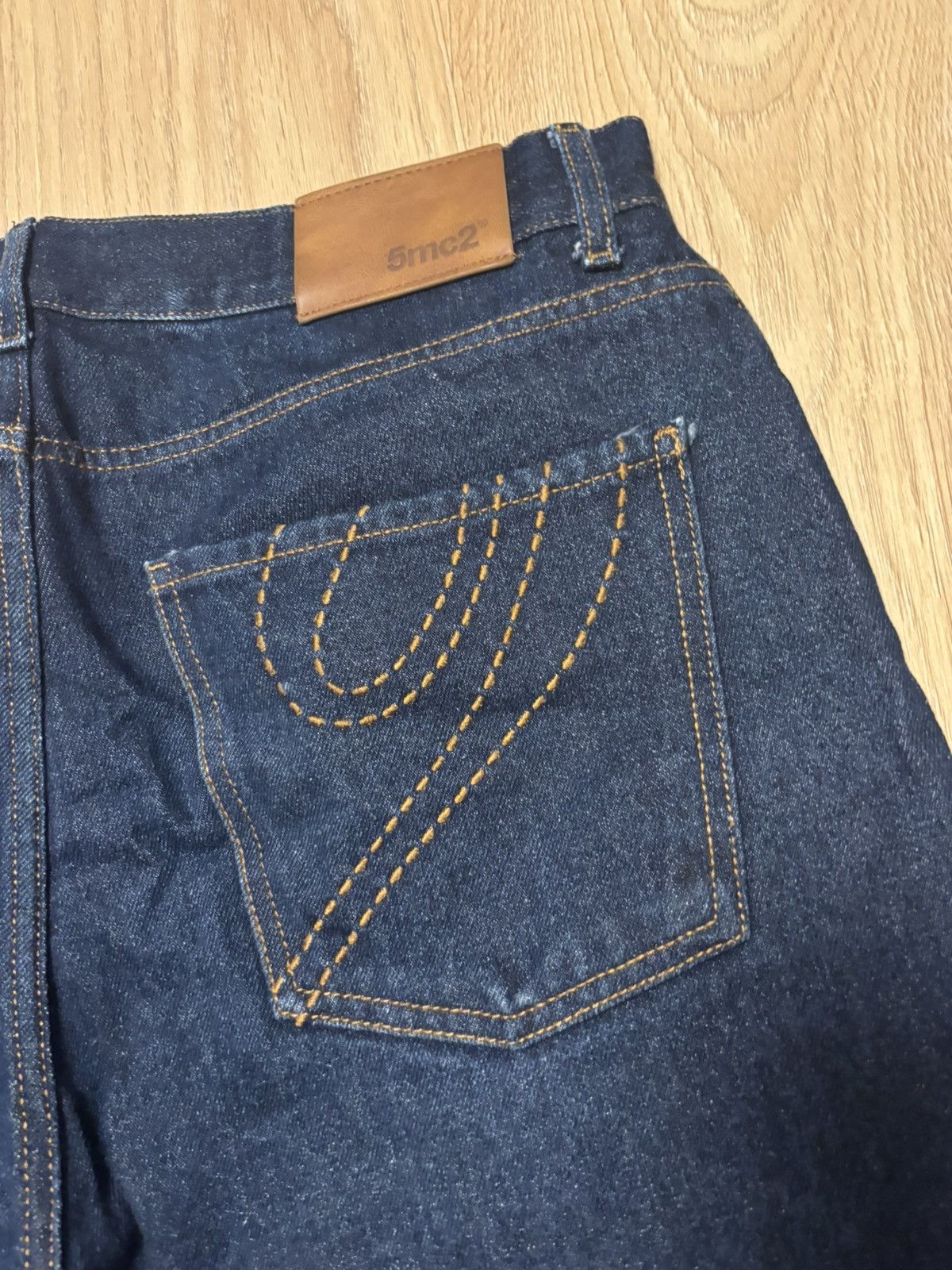 Other 5mc2 raw denim straight leg jeans Size US 32 / EU 48 - 3 Thumbnail