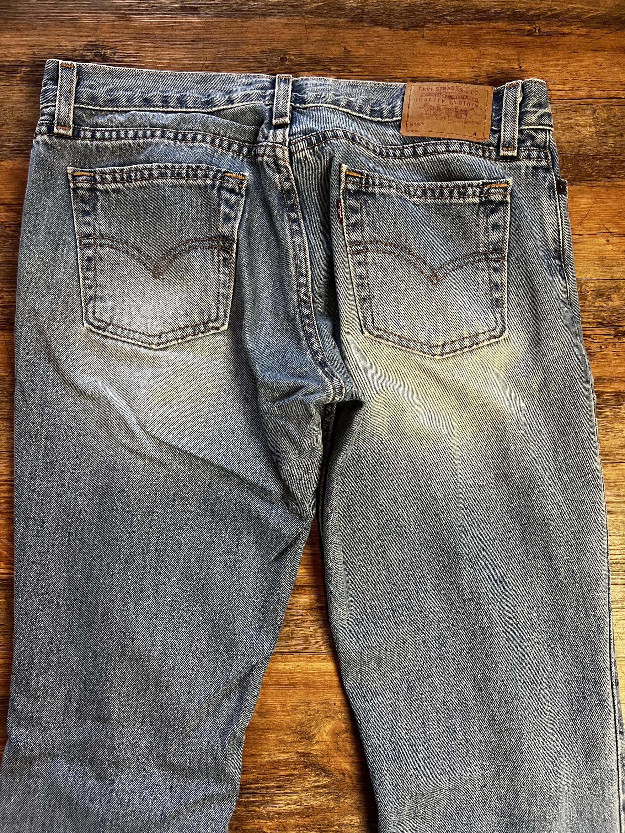 Levi's Vintage Clothing Vintage Levi's 518 Superlow Boot Cut Light Wash Denim Jeans Size 34" / US 12 / IT 48 - 12 Thumbnail