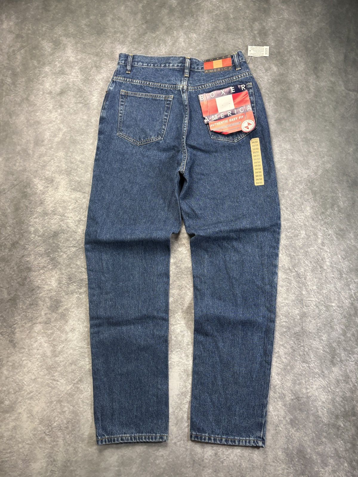 Joe Boxer × Vintage NOS 1990s Denim Jeans 90s Vintage Boxer America Oldstock Size US 34 / EU 50 - 15 Thumbnail