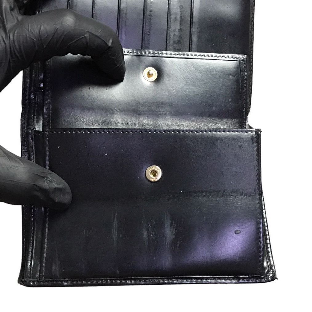 Cartier × Leather × Vintage Vintage Cartier Panthers Black Leather Wallet Size ONE SIZE - 4 Thumbnail