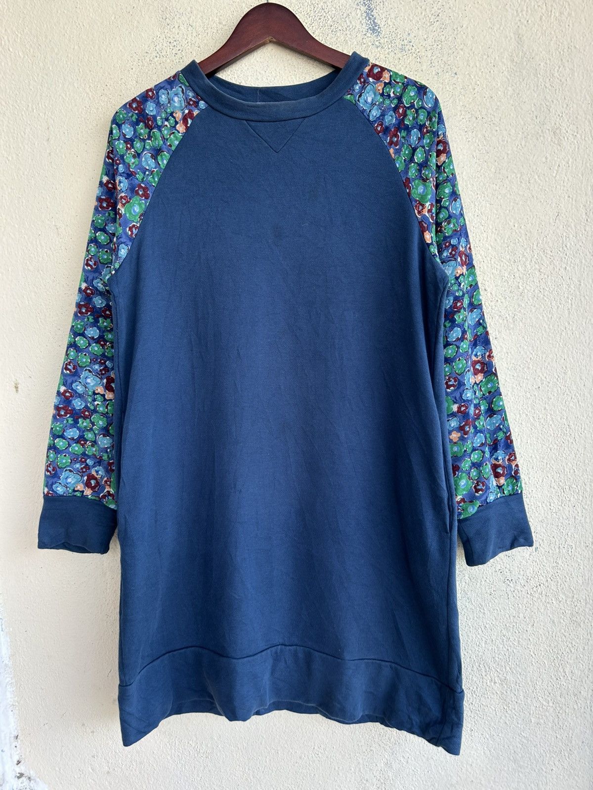 Tsumori Chisato Tsumori Chisato Floral Dress Sweatshirt Size ONE SIZE - 1 Thumbnail