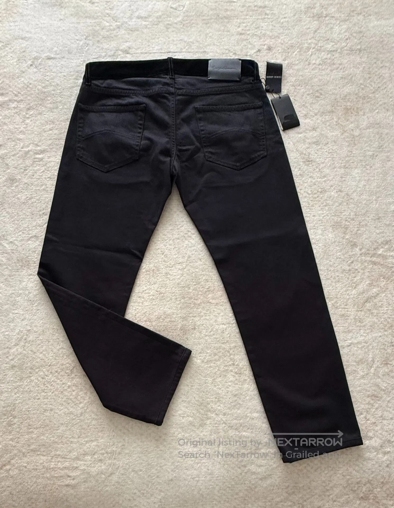 Giorgio Armani Giorgio Armani Exclusive Edition Black Jeans. Size US 32 / EU 48 - 6 Thumbnail