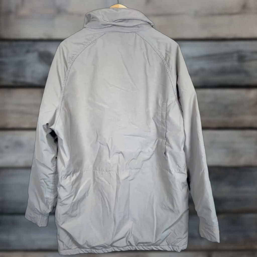 Vintage VINTAGE Woolrich Parka Jacket XL Men Light Gray Full Zip Insulated Lined Pockets USA Made Size US XL / EU 56 / 4 - 1 Thumbnail