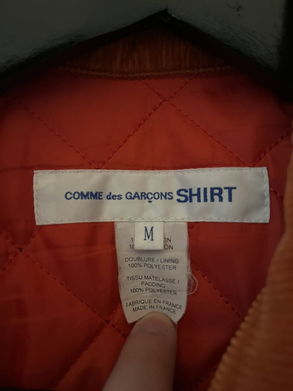 Comme des Garcons SHIRT Comme Des Garçons Corduroy Shirt Jacket Size US M / EU 48-50 / 2 - 5 Thumbnail