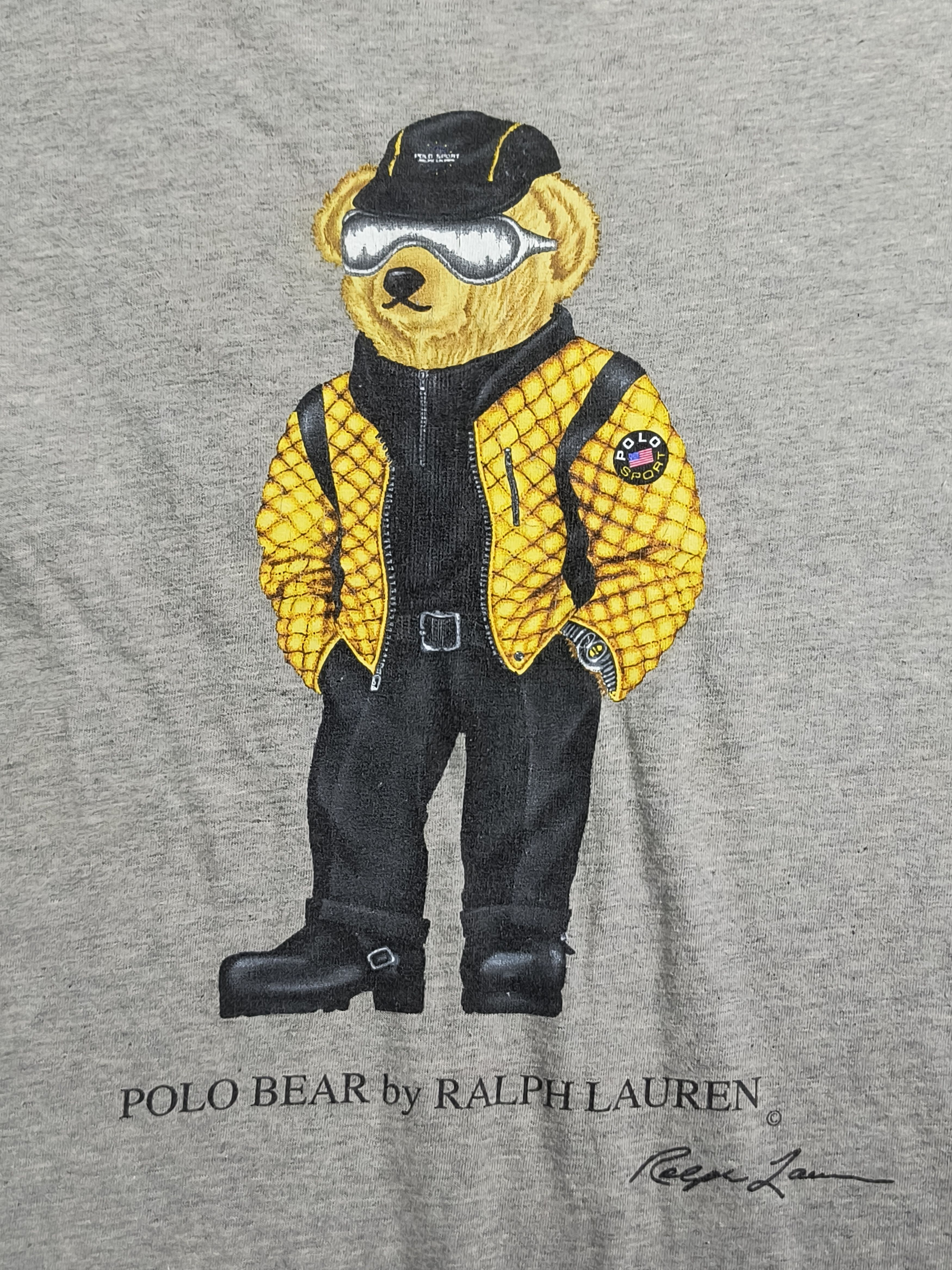 Polo Ralph Lauren Vintage Ralph Lauren Polo sport bear LS tee Size US L / EU 52-54 / 3 - 1 Thumbnail