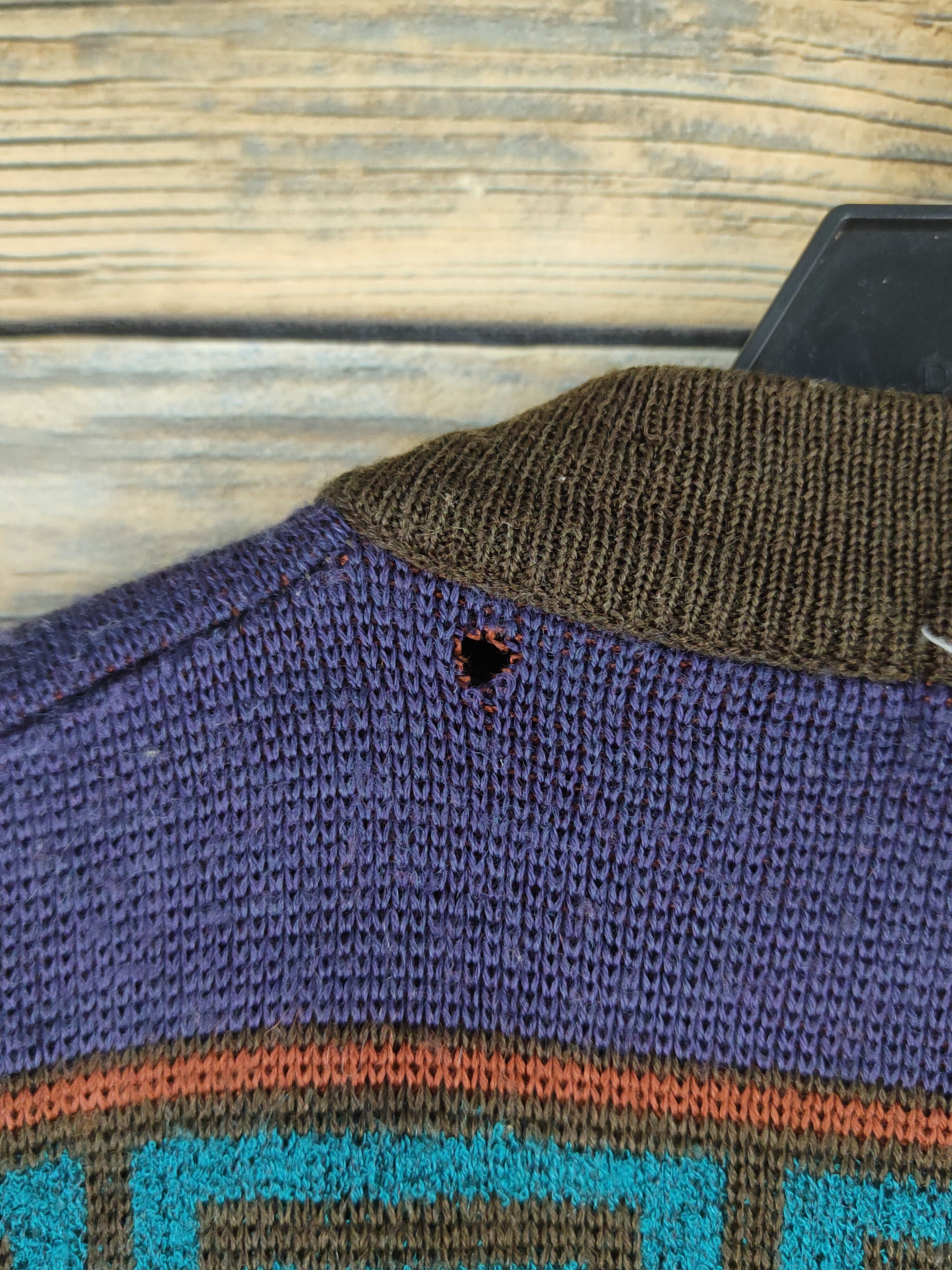 Homespun Knitwear Cotedazur Dark Brown Vest knitwear #W1230 Size US M / EU 48-50 / 2 - 8 Thumbnail