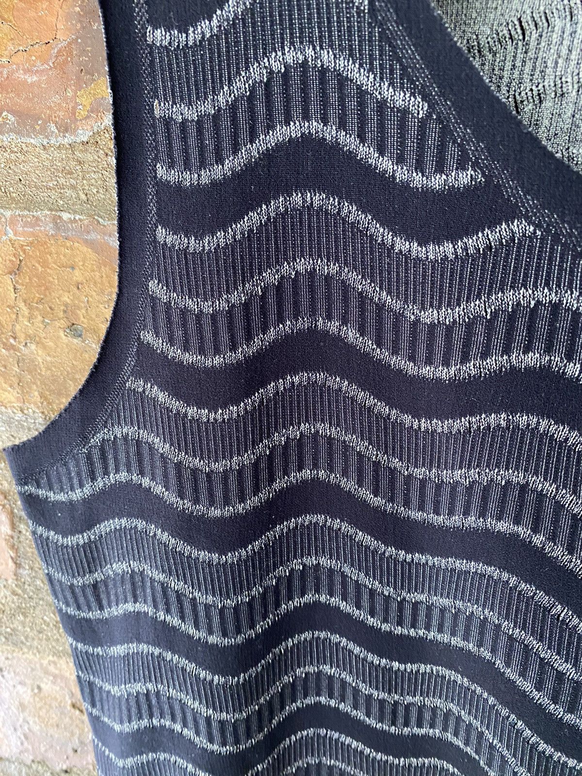 Pleats Please Issey Miyake 🔥Vtg Issey Miyake A-poc Herringbone tank Size M / US 6-8 / IT 42-44 - 6 Thumbnail