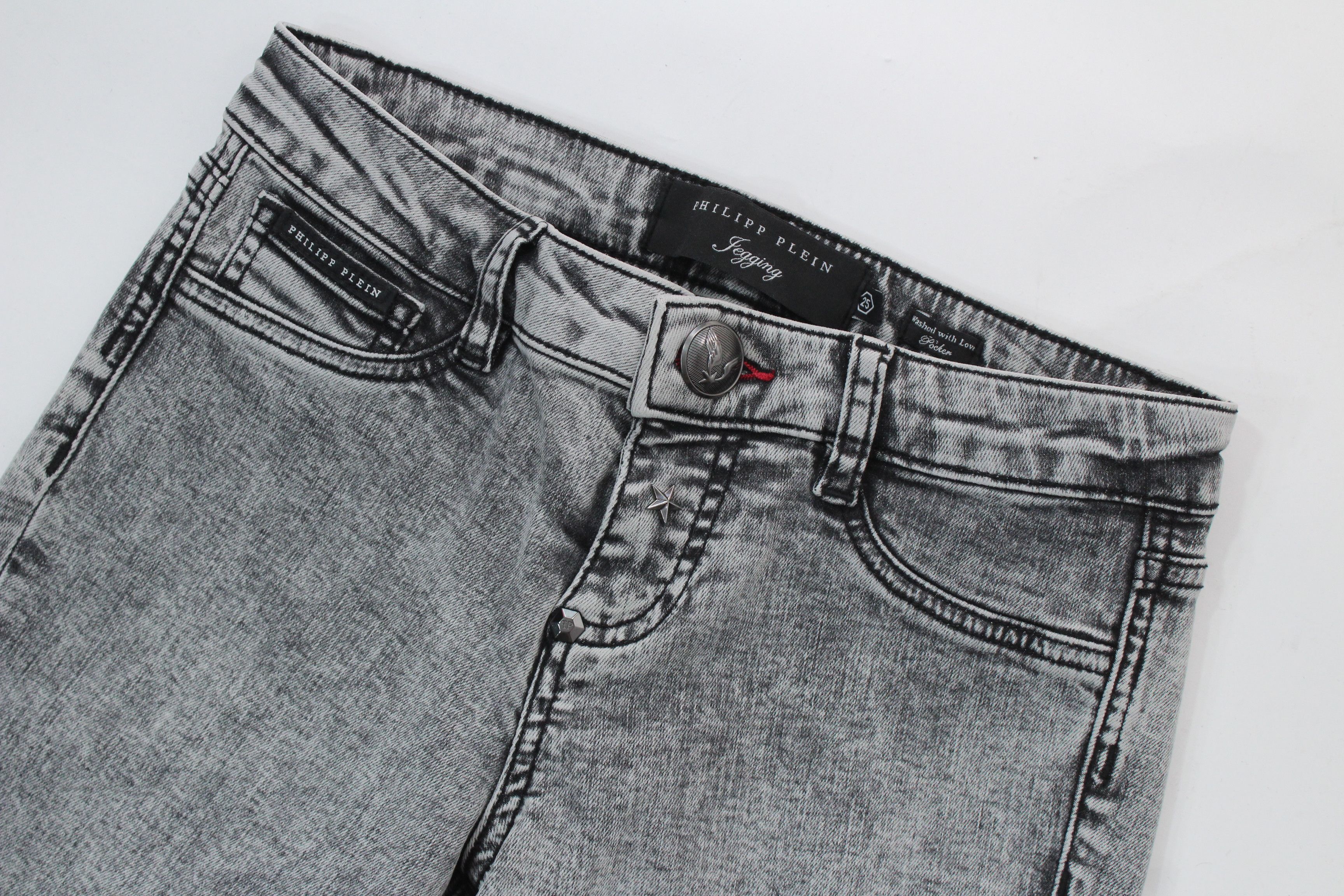 Philipp Plein Philipp Plein Jegging Jeans Size 25 Authentic Size 25" / US 0 / IT 36 - 4 Thumbnail