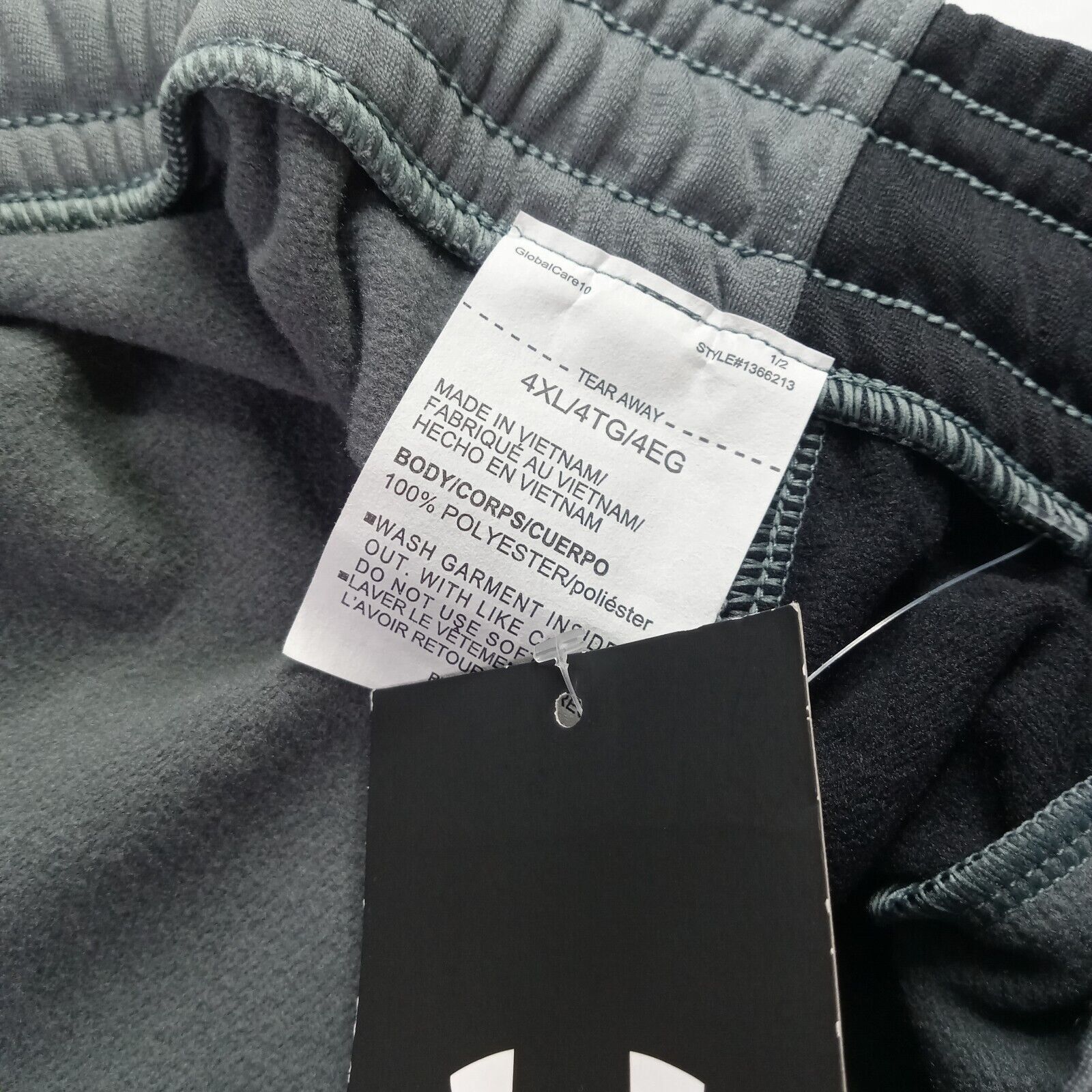 Under Armour Under Armour Sweatpants Men's 4xl Gray Black Loose Fit Size US 44 / EU 60 - 6 Thumbnail
