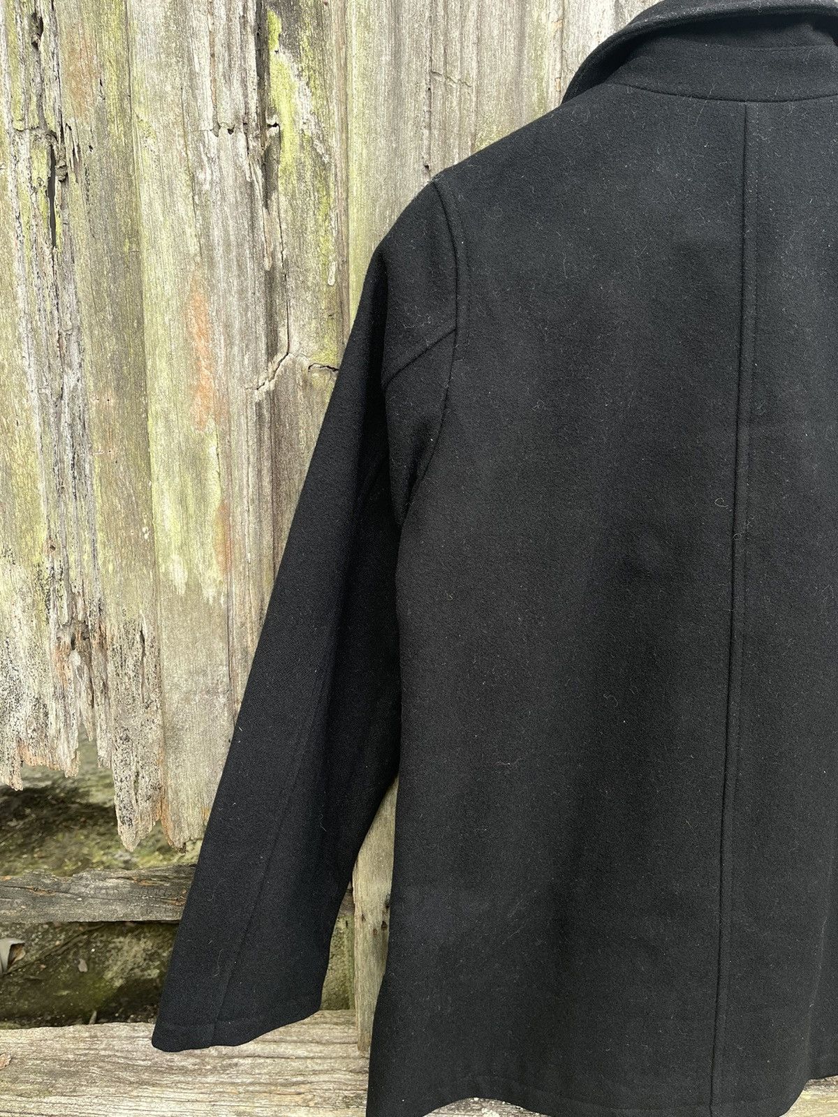 Designer East Boy Classic Wool Peacoat — Black (Fits M-L) Size US M / EU 48-50 / 2 - 8 Thumbnail