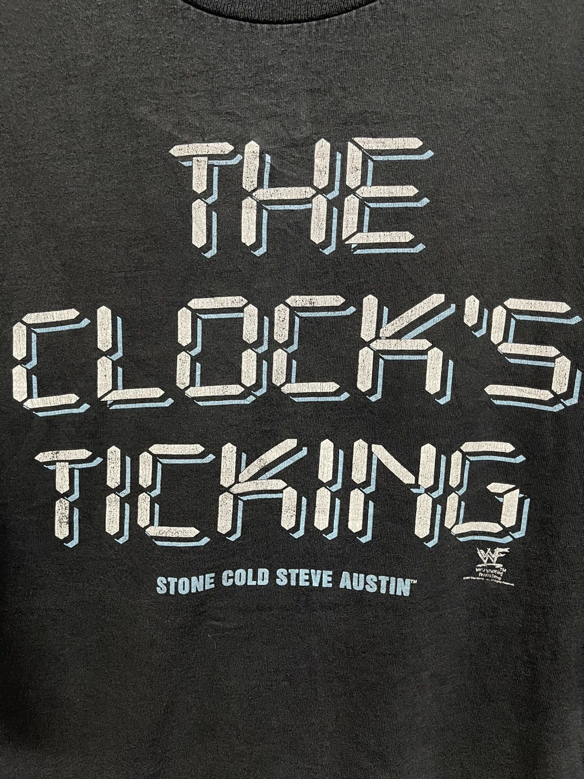 Vintage Vintage Stone Cold Steve Austin x The Clock's Ticking🔥🔥🔥 Size US XL / EU 56 / 4 - 2 Thumbnail