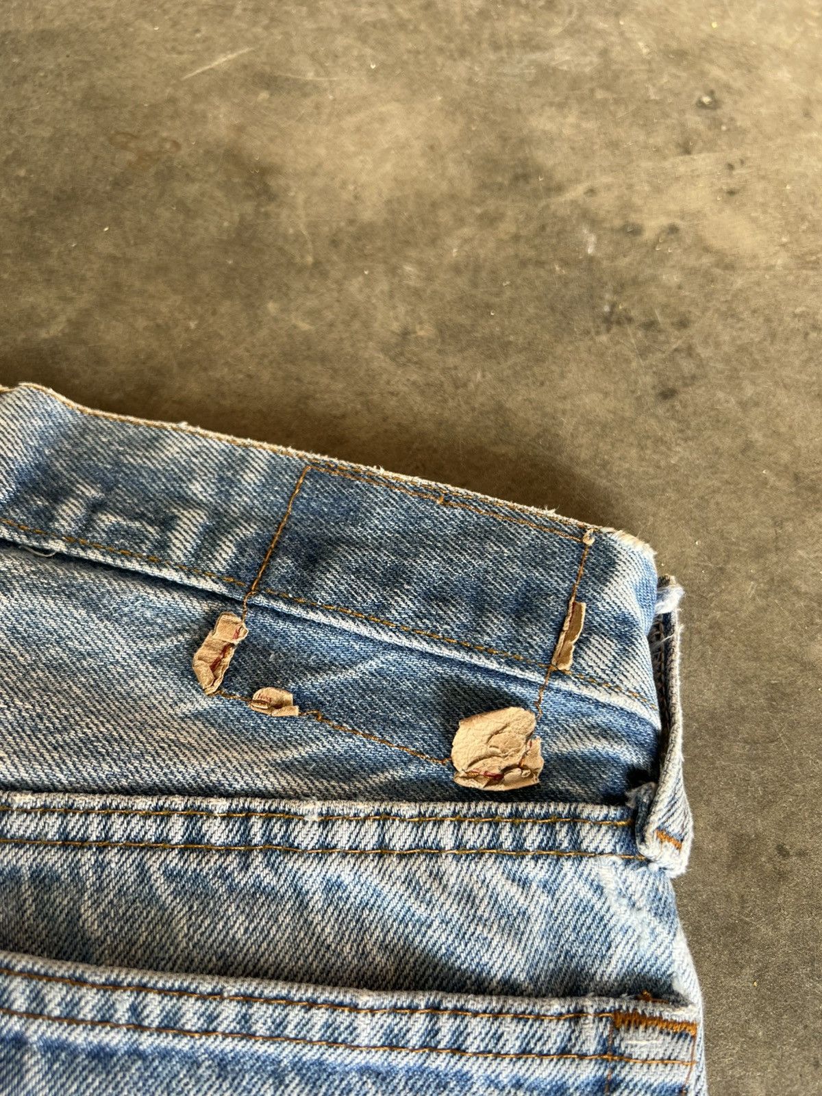 Levi's 💥Vintage 80’s Levis 501 Short Jean Size US 28 / EU 44 - 15 Thumbnail