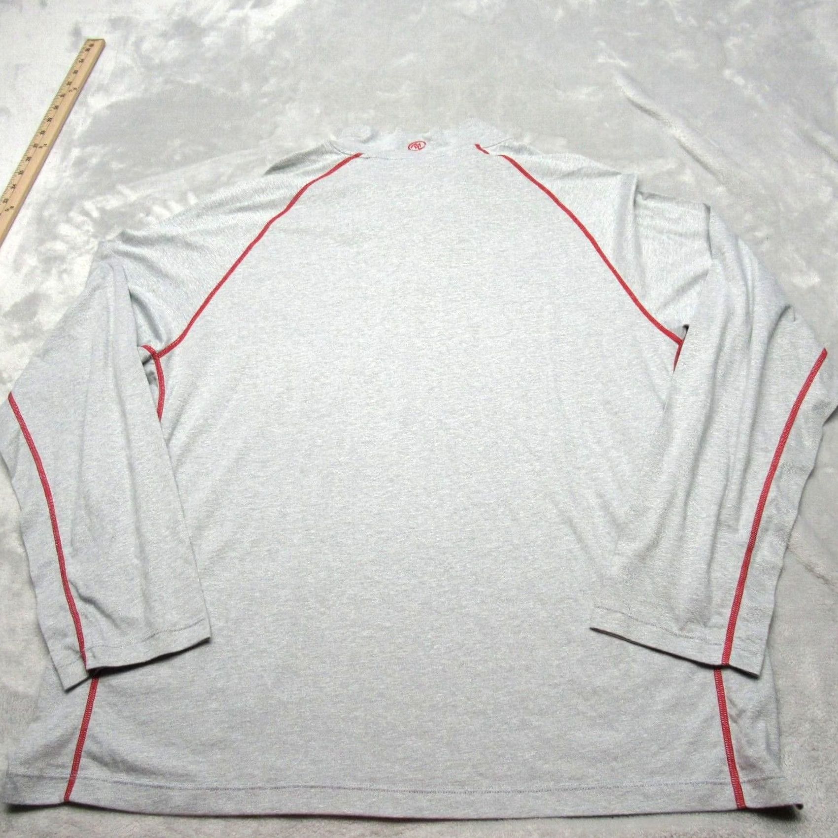 Vintage Cloudveil Shirt Mens 2XL Gray 1/4 Zip Pullover Lightweight Quick Dry Breathable Wicking Outdoor Activewear Sports Shirt Mens Size US XXL / EU 58 / 5 - 2 Thumbnail