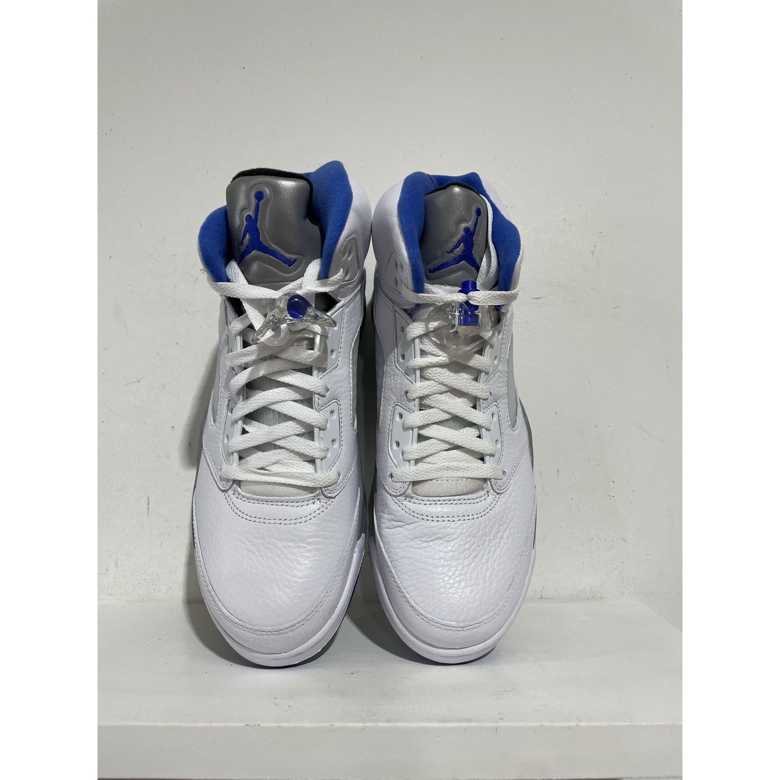 Jordan Brand NIKE JORDAN 5 WHITE STEALTH 2021 SIZE 9.5 NEW Size US 9.5 / EU 42-43 - 3 Thumbnail