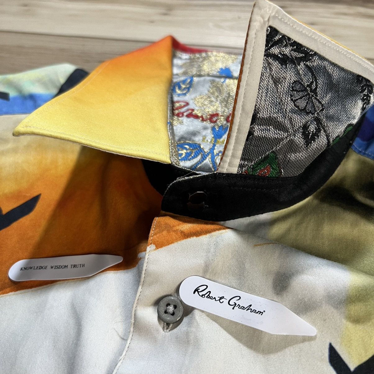 Robert Graham Robert Graham Zero to Sixty Abstract Button Down Shirt Size US XXL / EU 58 / 5 - 13 Thumbnail