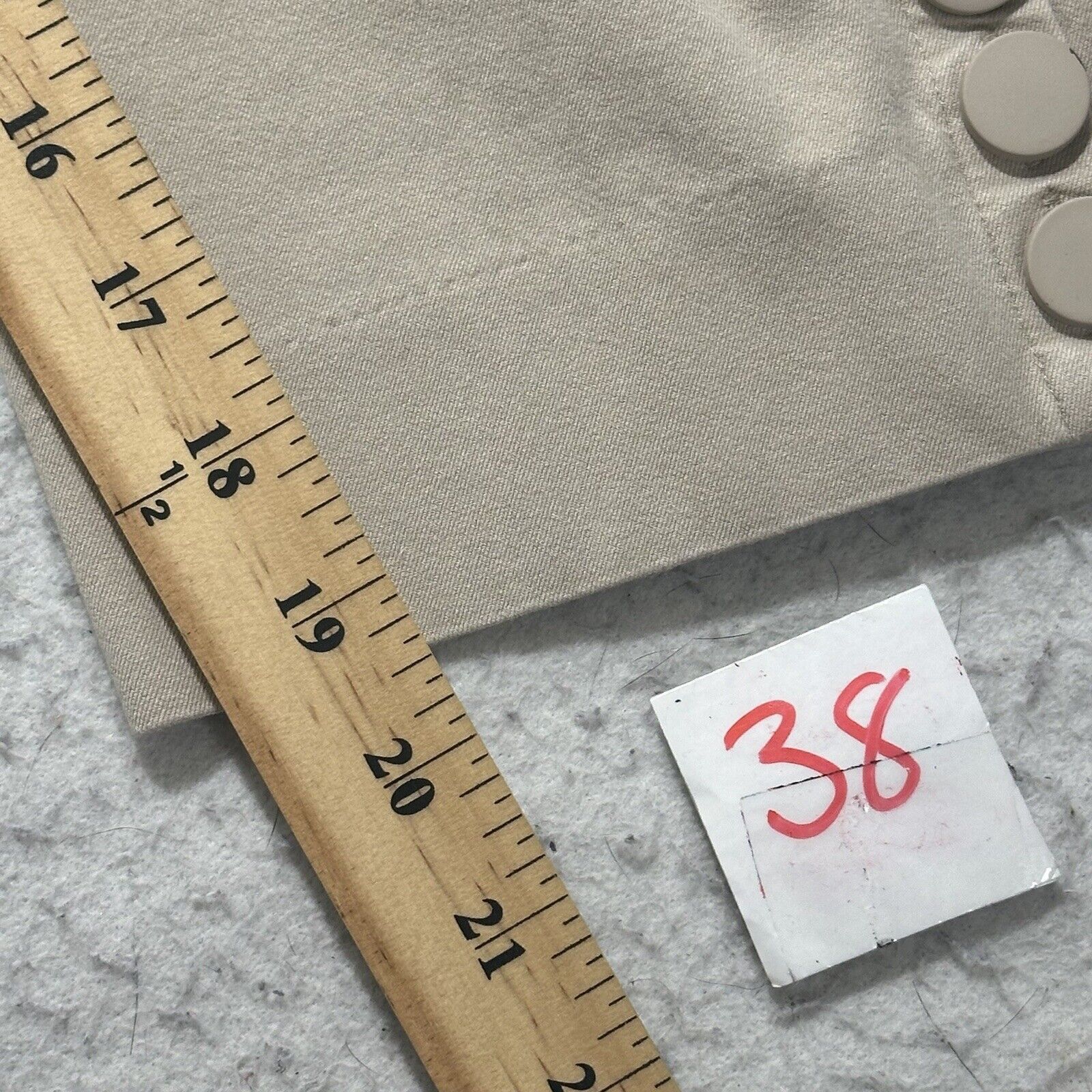 Other Soft Surroundings PM Beige Pull On Capri Pants Stretch Size 32" / US 10 / IT 46 - 11 Thumbnail