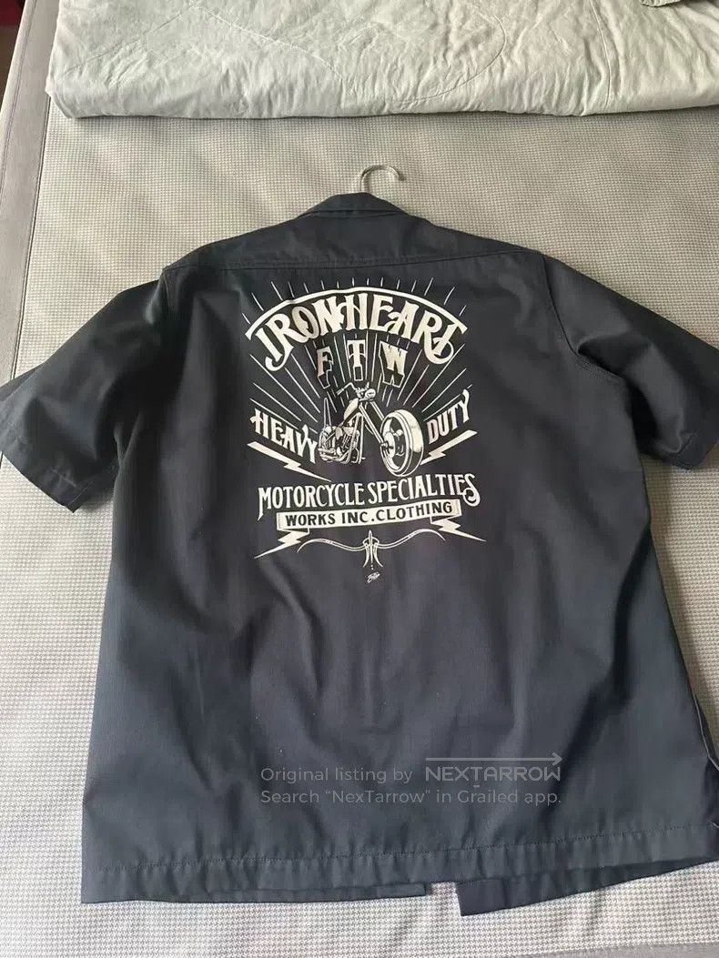 Iron Heart Iron Heart Twill short-sleeved shirt Size US L / EU 52-54 / 3 - 2 Thumbnail