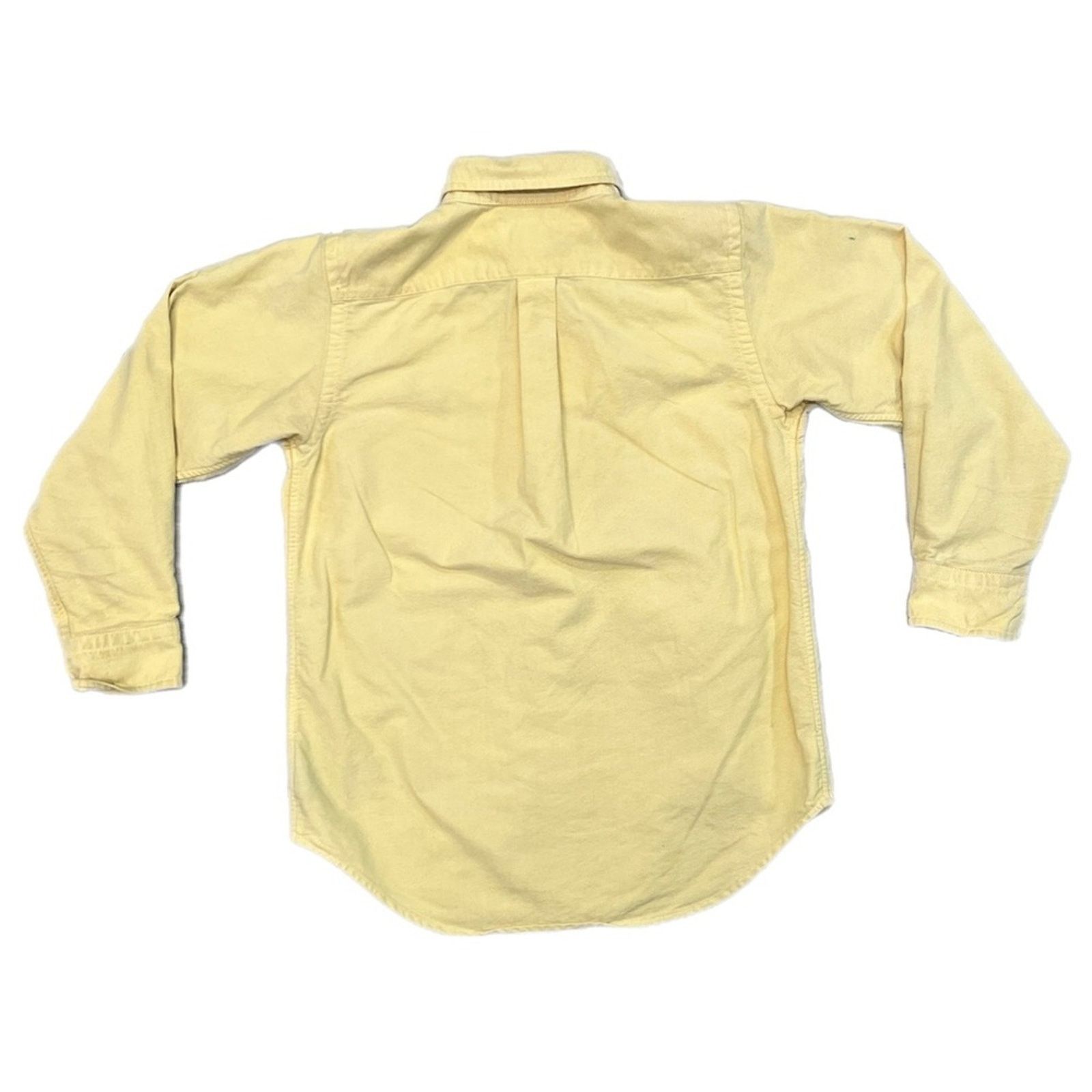 Polo Ralph Lauren Ralph Lauren Yellow Distressed Button Up Shirt Size US XS / EU 42 / 0 - 2 Thumbnail