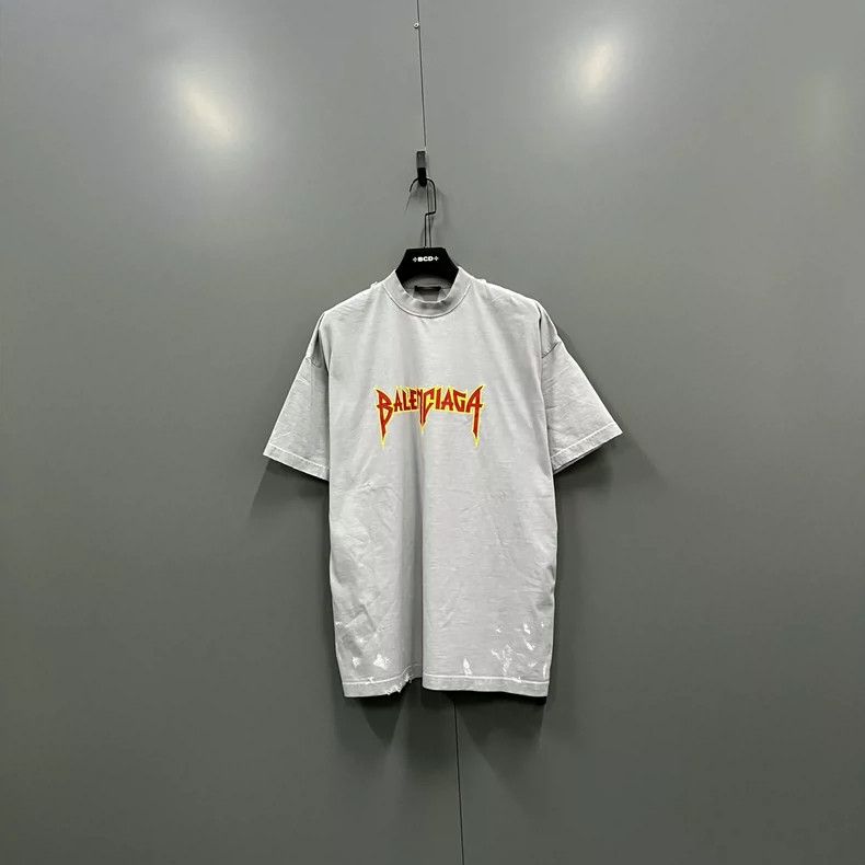 Balenciaga Metallica Rock Band Series Lightning Letter Pat