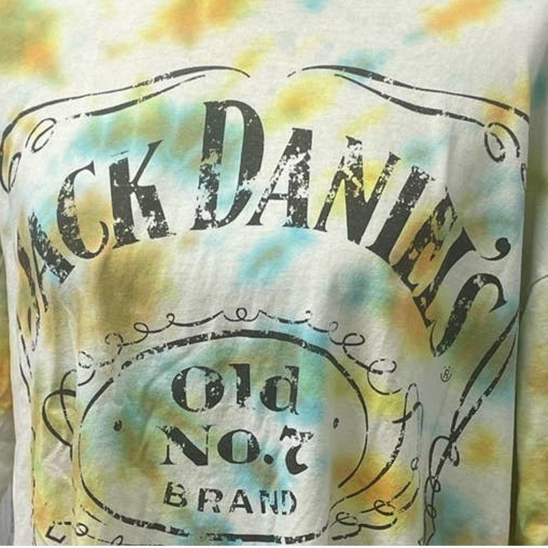 Gildan Jack Daniel's Whiskey XL Tie Dyed Short Sleeve Tee Shirt Size US XL / EU 56 / 4 - 2 Thumbnail