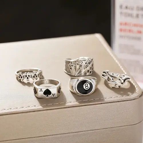 Jewelry Minami x Azumi 5pcs Rings Set Size ONE SIZE - 4 Thumbnail