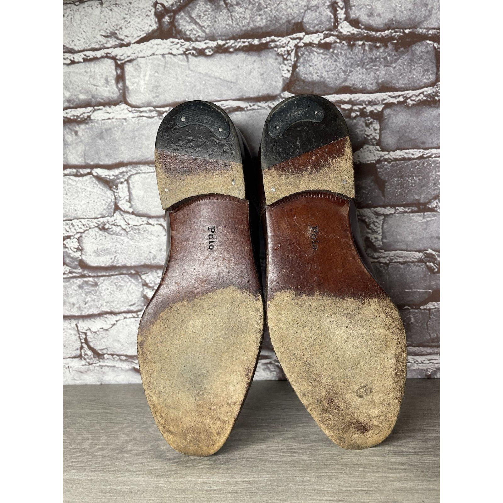 Ralph Lauren Polo Ralph Lauren Brown Leather Cap Toe Wingtip Oxford Dress Size US 10 / EU 43 - 6 Thumbnail
